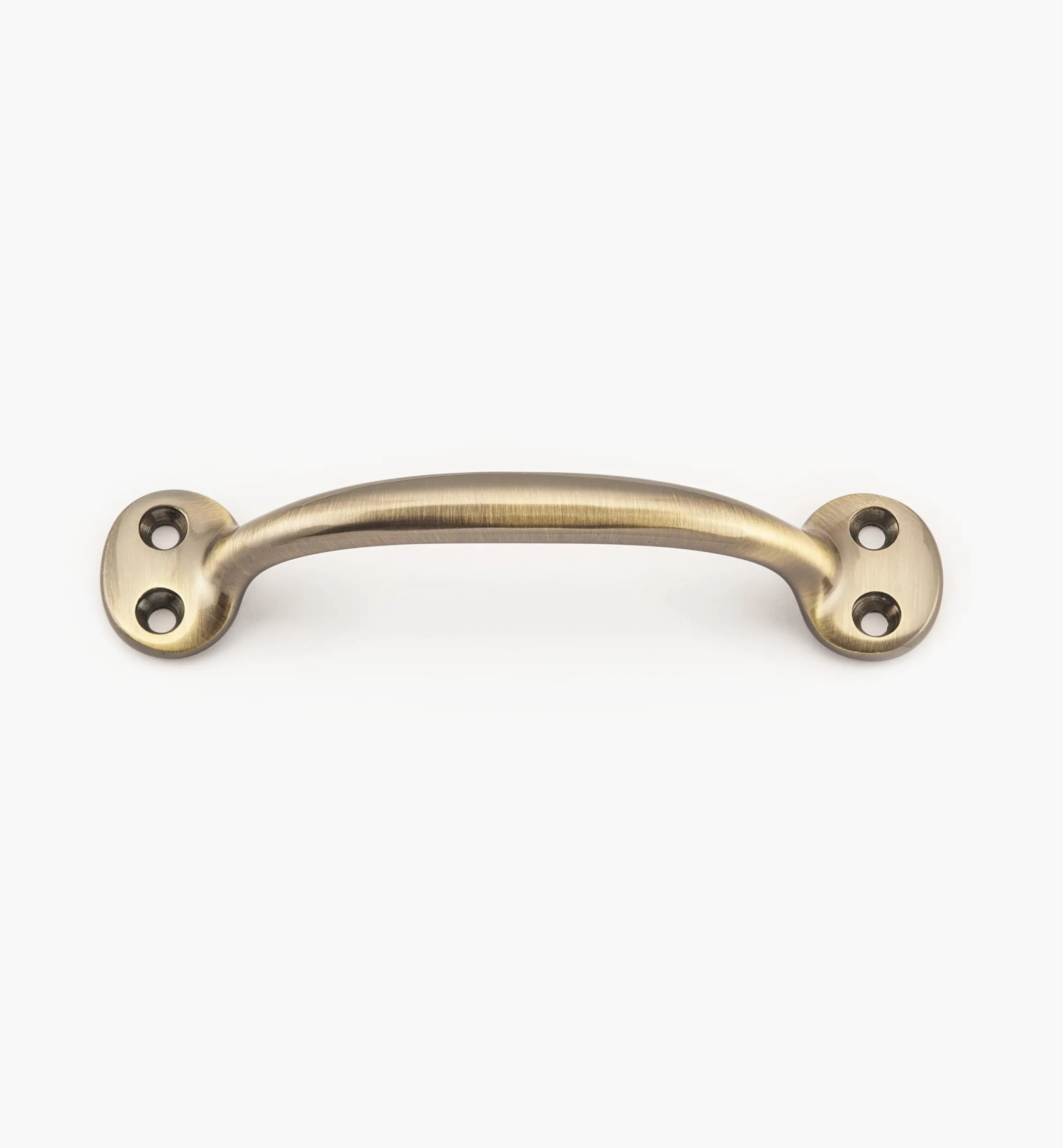 Lee Valley Handles>4 7/8" Cast Brass Oval-Post Utility Handle
