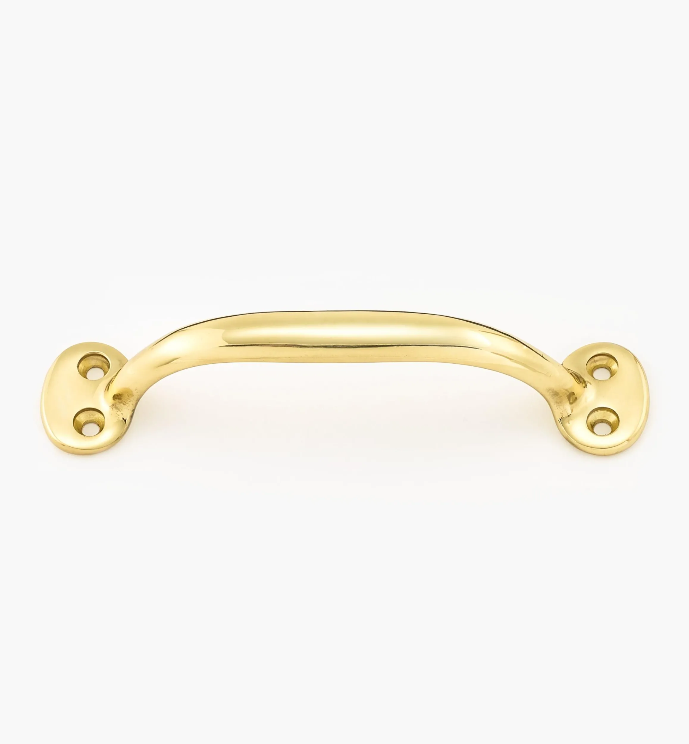 Lee Valley Handles>5 1/2" Cast Brass Oval-Post Utility Handle