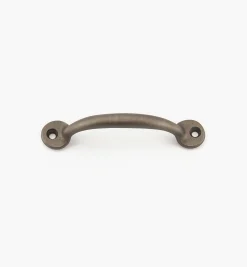 Lee Valley Handles>4" Cast Brass Oval-Post Utility Handle