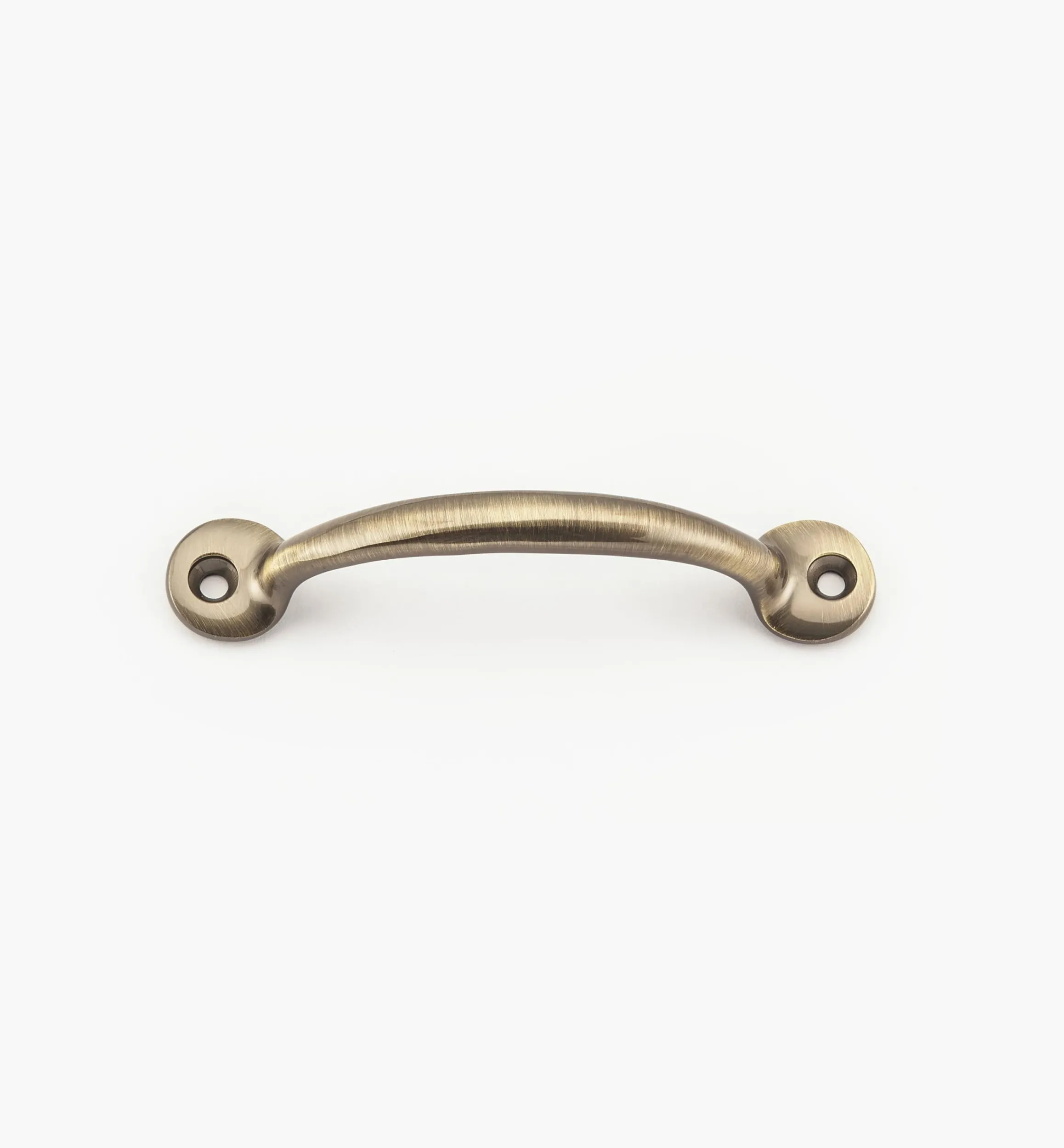 Lee Valley Handles>4" Cast Brass Oval-Post Utility Handle