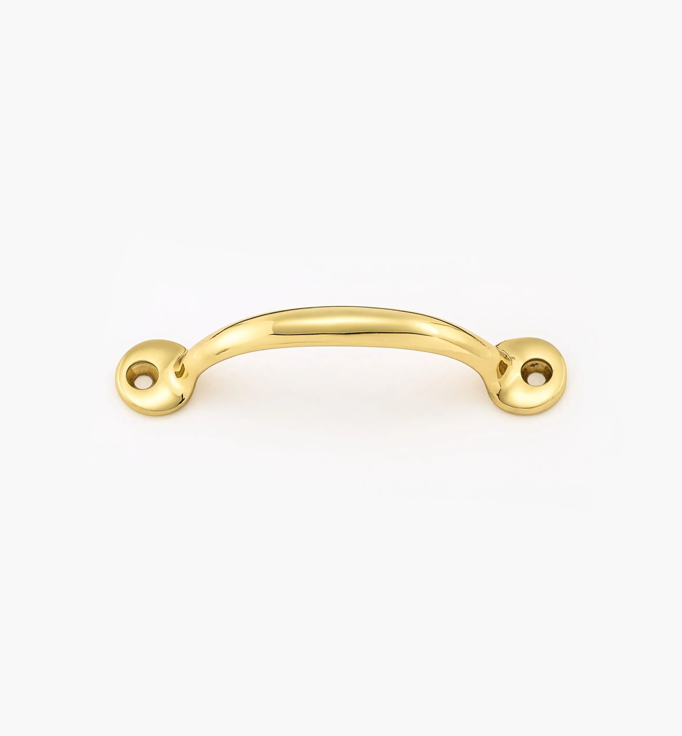 Lee Valley Handles>4" Cast Brass Oval-Post Utility Handle