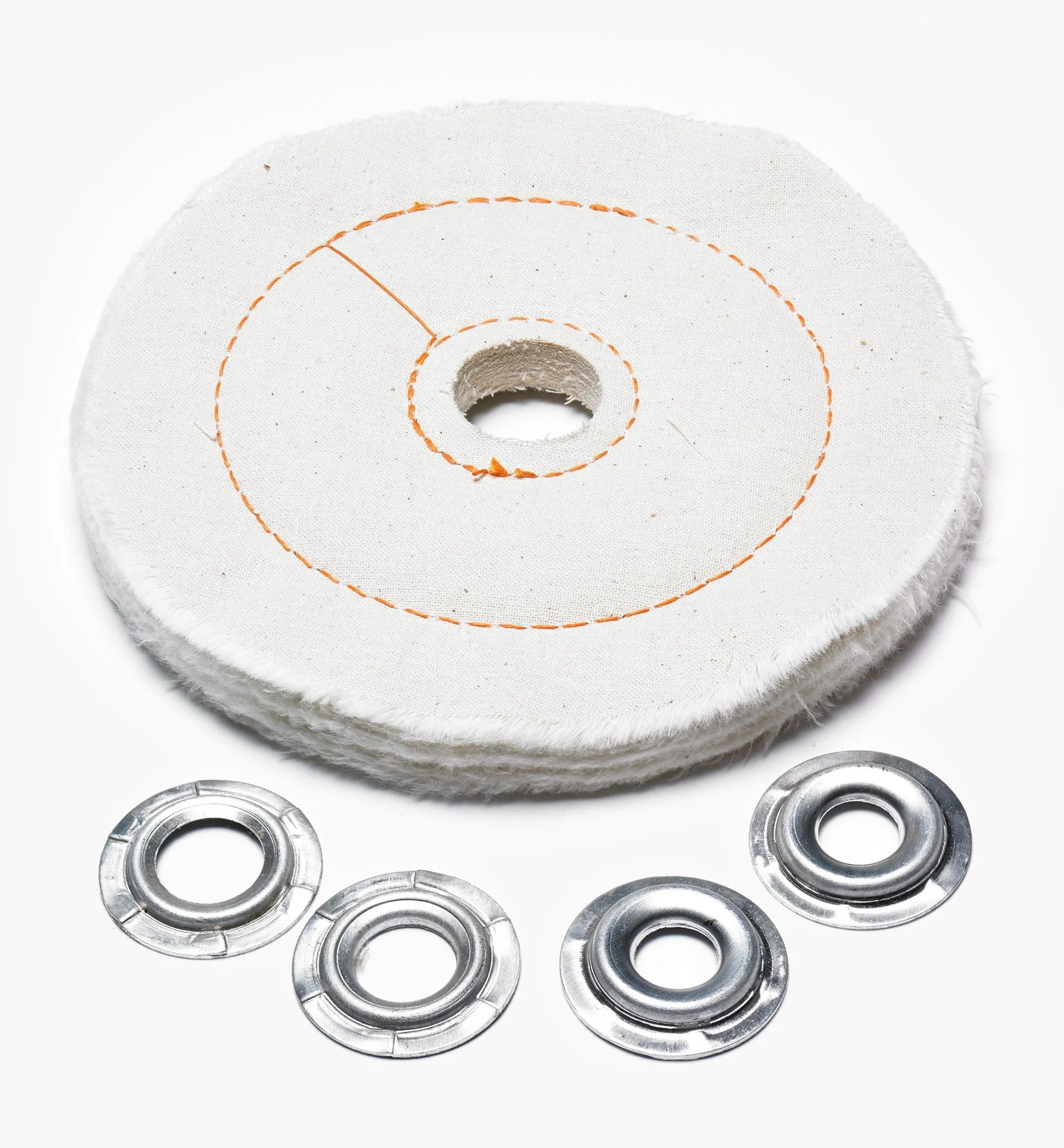 Lee Valley Power Tool Accessories>6" Cloth Buffing Wheel