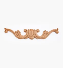 Lee Valley Project Supplies>12" Hand-Carved Horizontal Appliqué