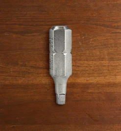 Lee Valley Screwdrivers>1" Square-Recess Screwdriver Bits