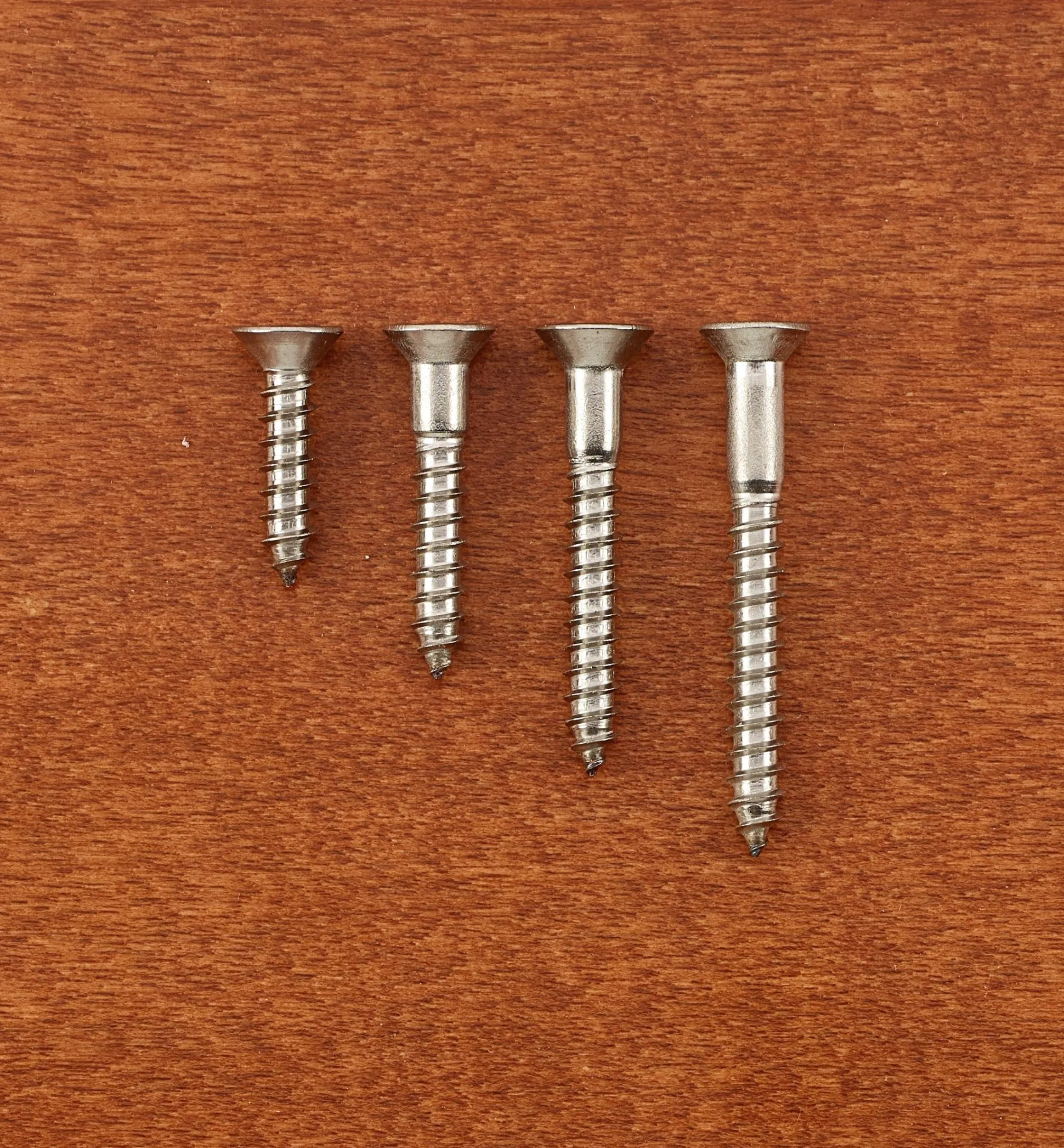Lee Valley Screws>316 Stainless-Steel #8 Flat-Head Screws