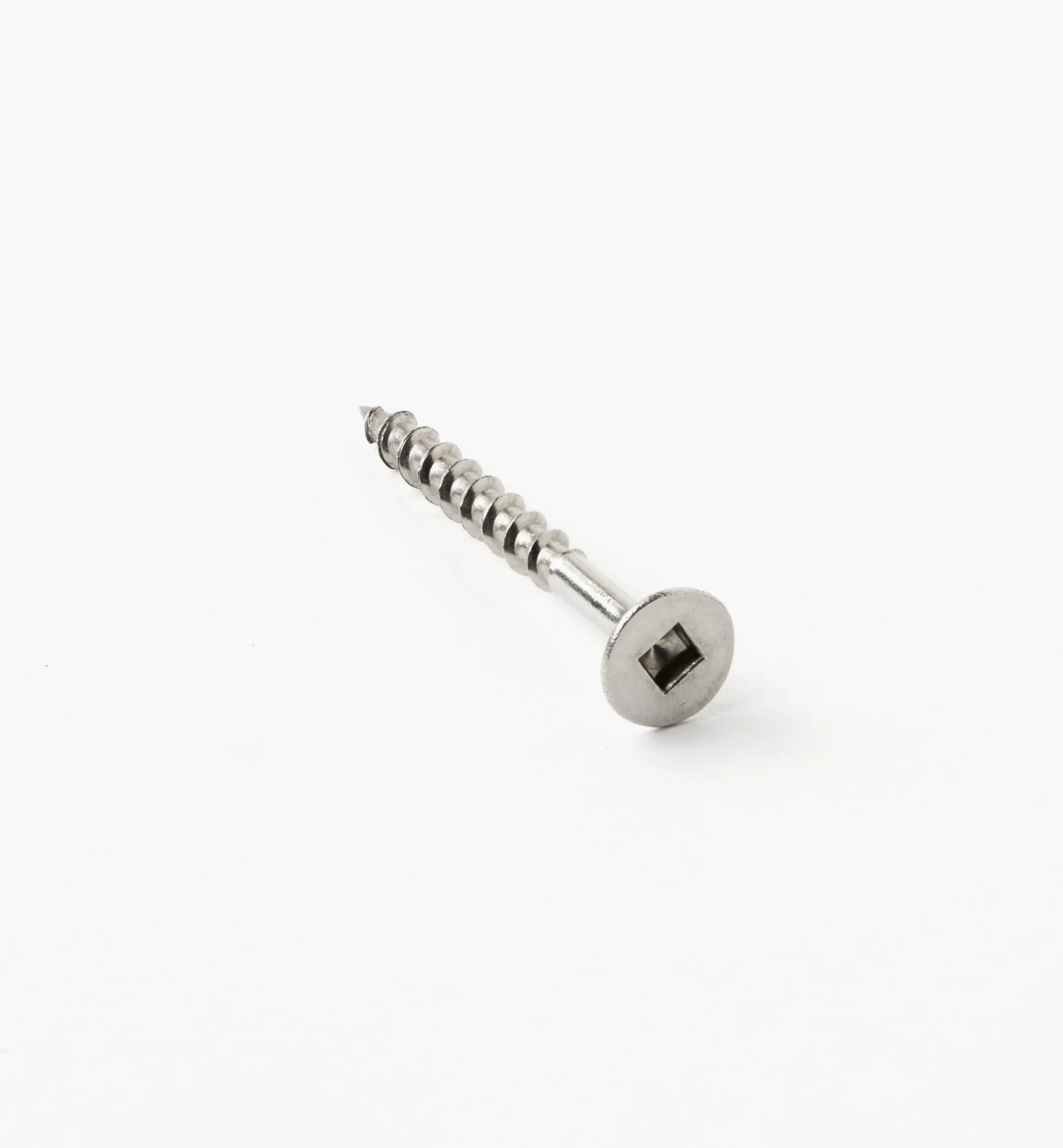 Lee Valley Screws>18-8 Stainless-Steel #6 Flat-Head Screws