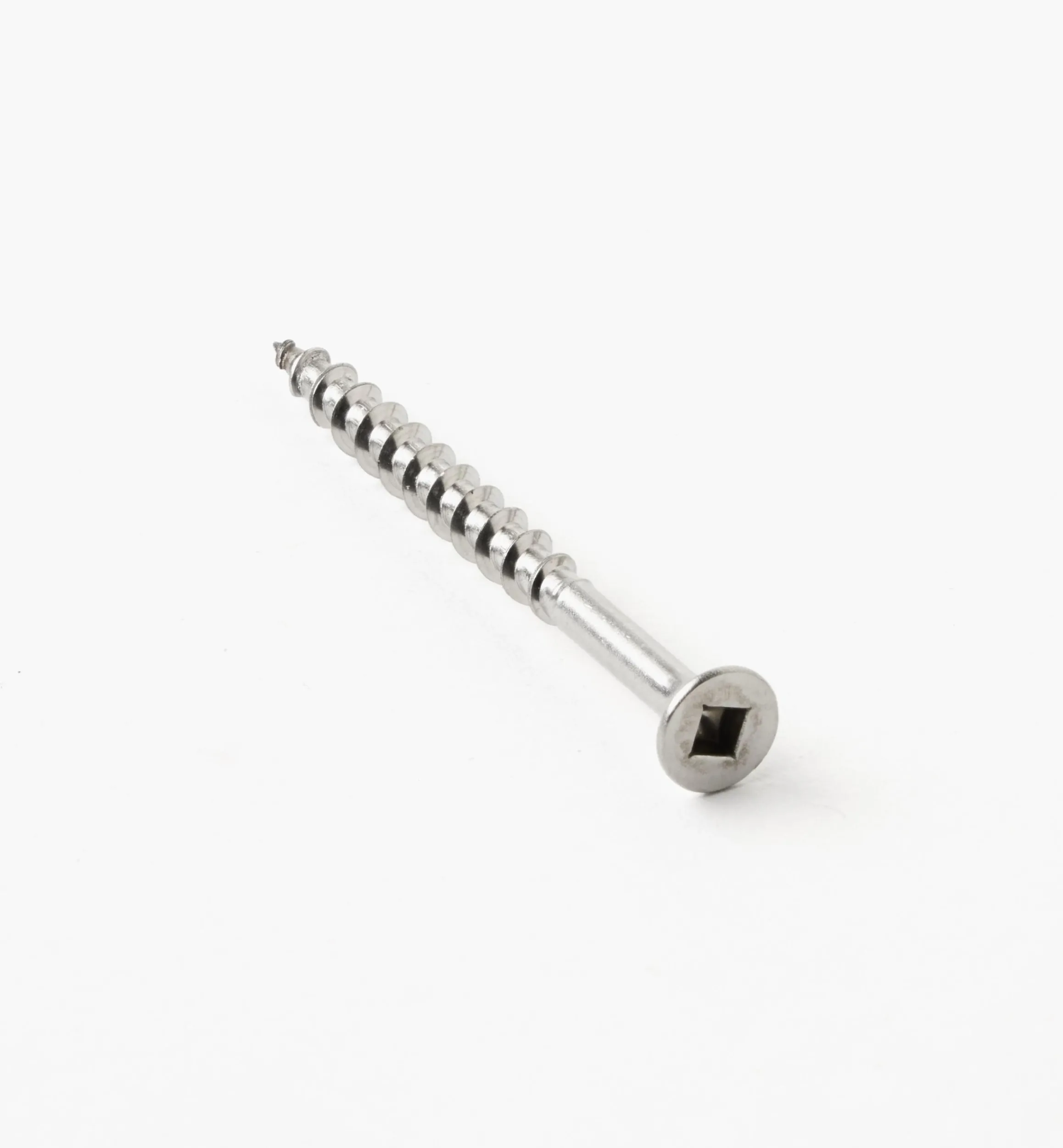 Lee Valley Screws>18-8 Stainless-Steel #8 Flat-Head Screws