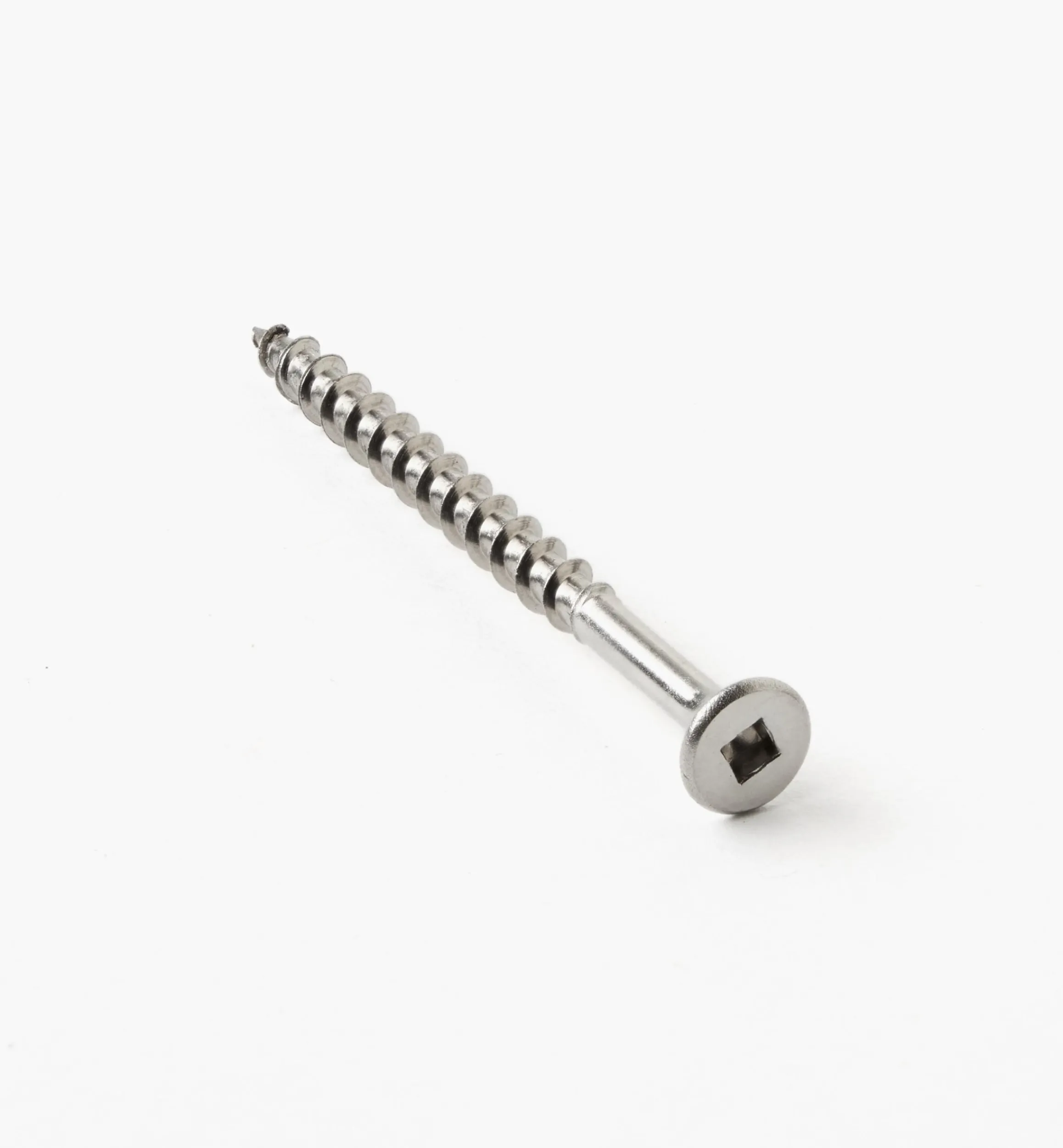 Lee Valley Screws>18-8 Stainless-Steel #8 Flat-Head Screws