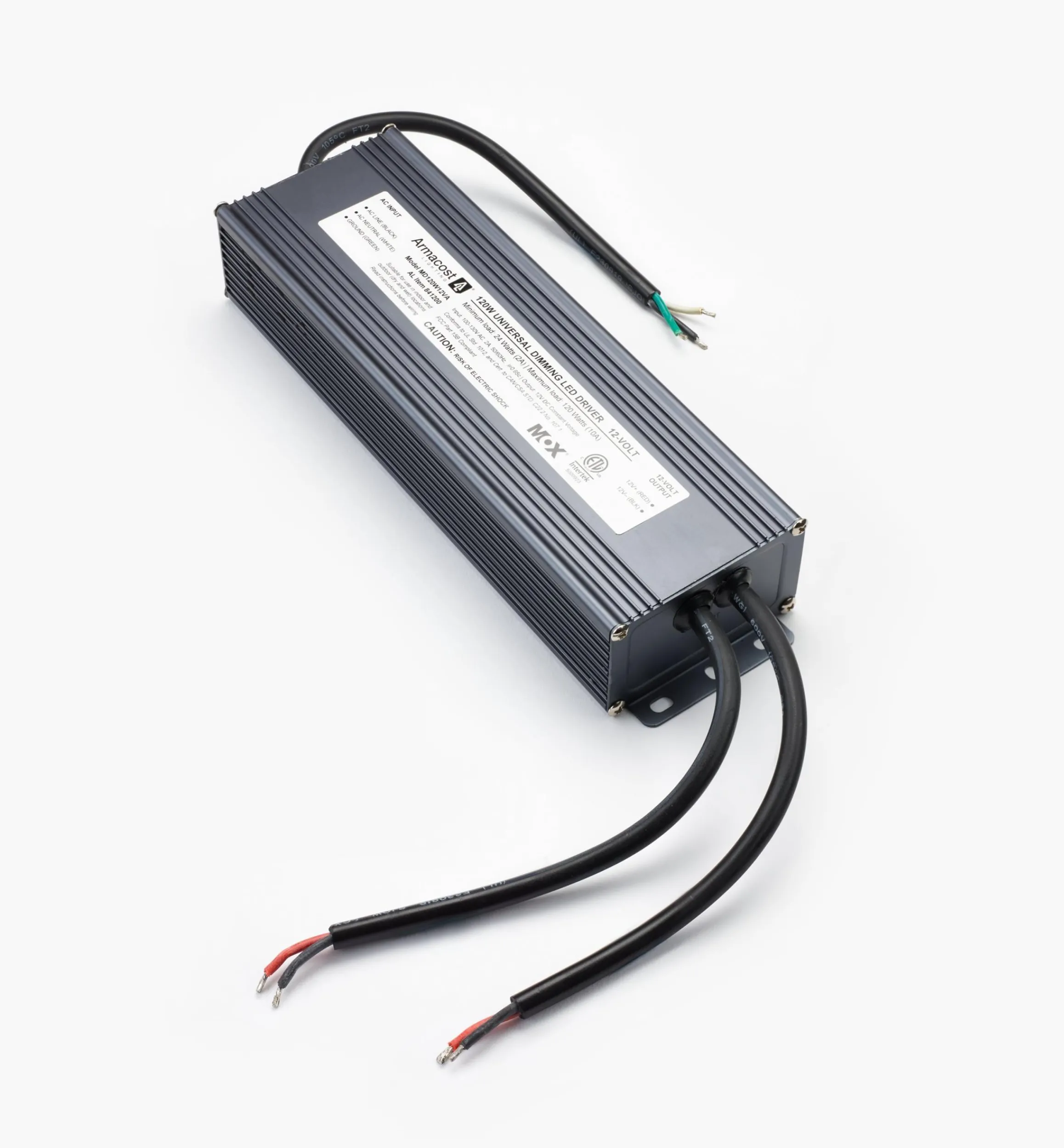 Lee Valley Lighting>AC-Dimmable Power Supplies For White LED Lighting (12V)