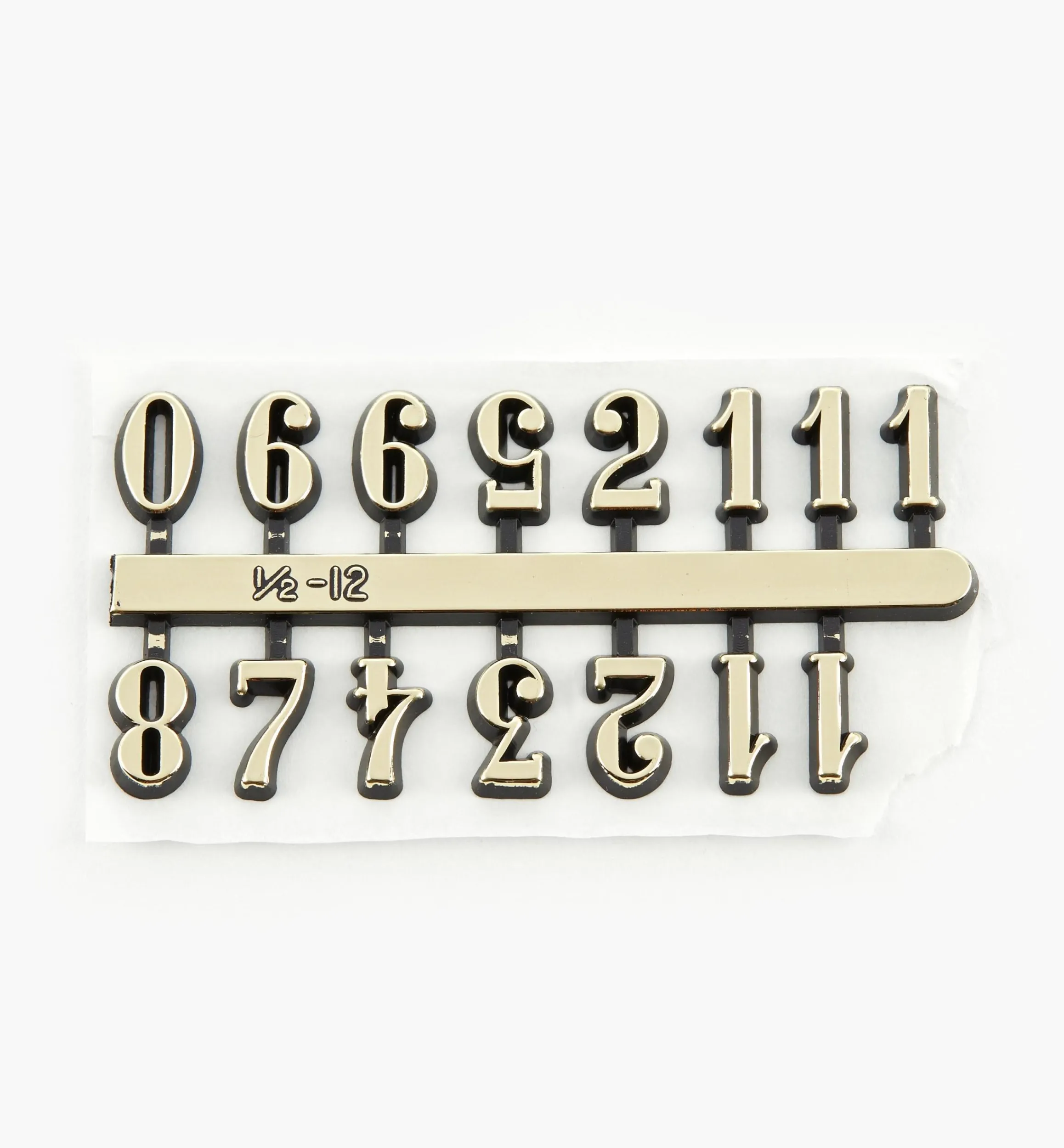 Lee Valley Project Supplies>Adhesive-Backed Arabic Numerals