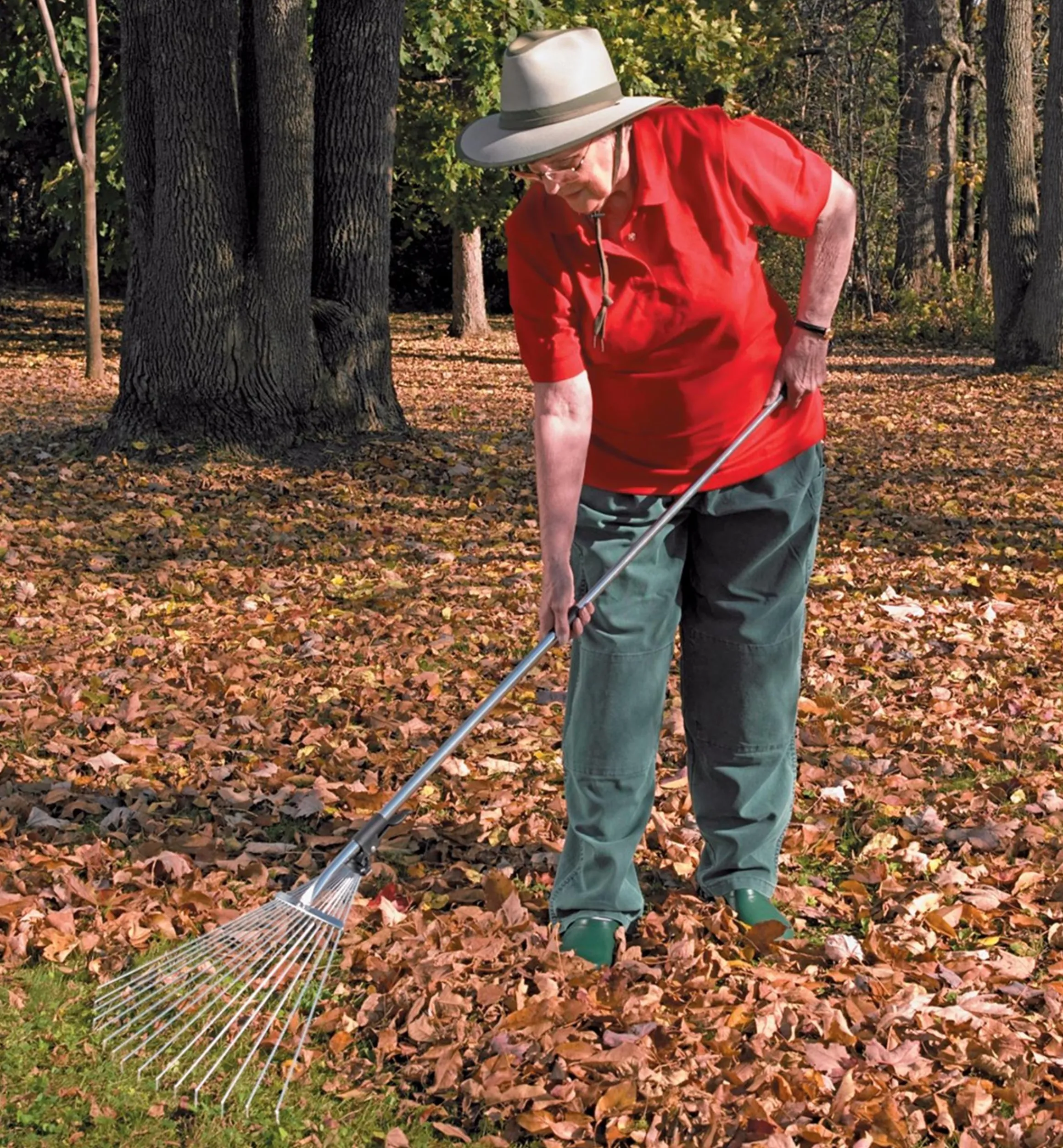 Lee Valley Lawn Care>Adjustable Fan Rakes