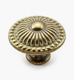 Lee Valley Knobs>American Revival Pearled Knob