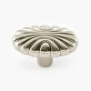 Lee Valley Knobs>Amerock Natural Elegance Satin Nickel Shell Knob