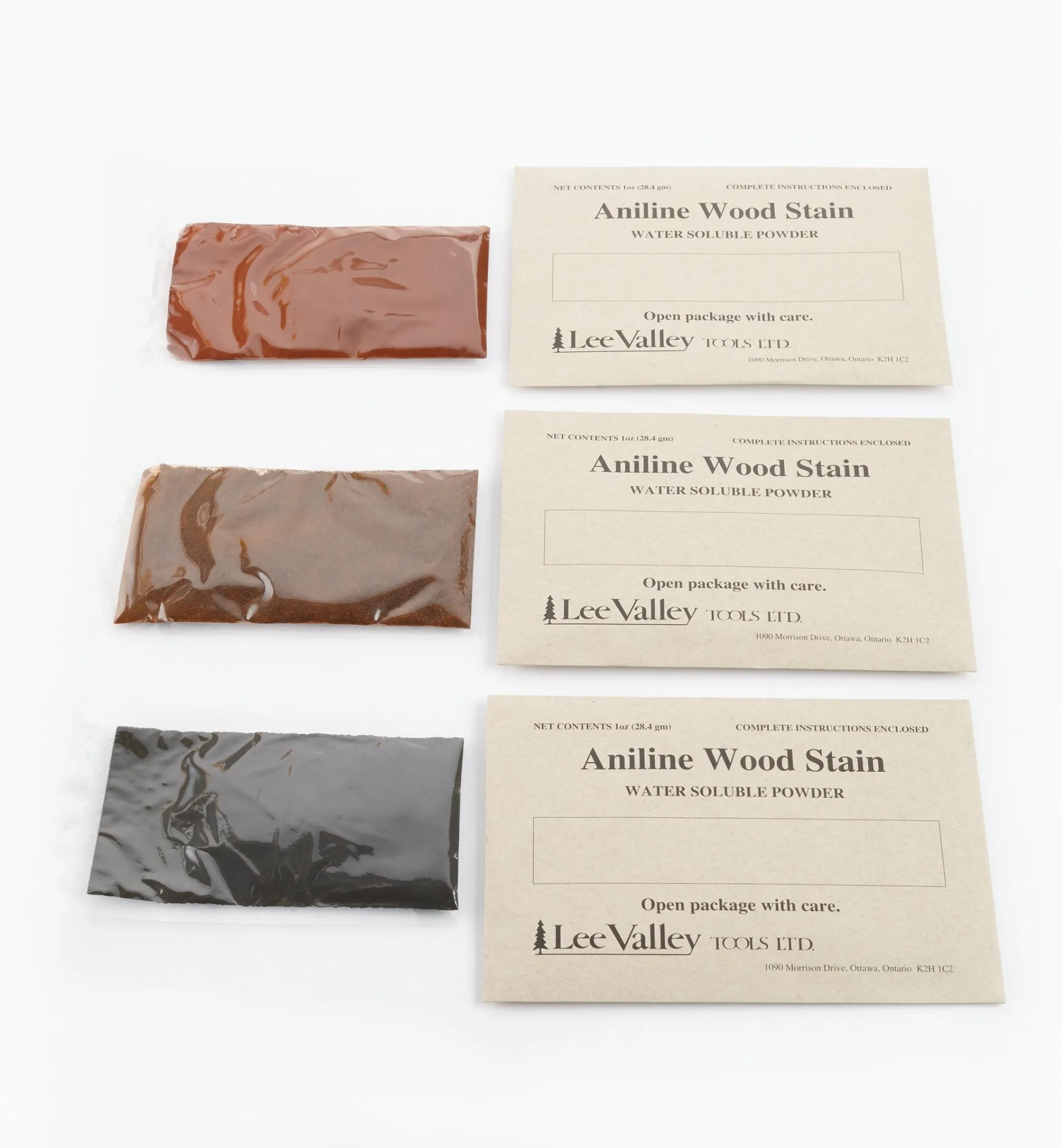 Lee Valley Supplies>Aniline Water Stains