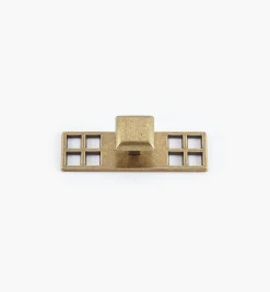 Lee Valley Knobs>Arts And Crafts I Escutcheon/Knob