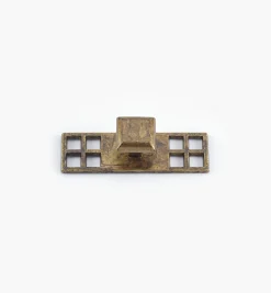 Lee Valley Knobs>Arts And Crafts I Escutcheon/Knob
