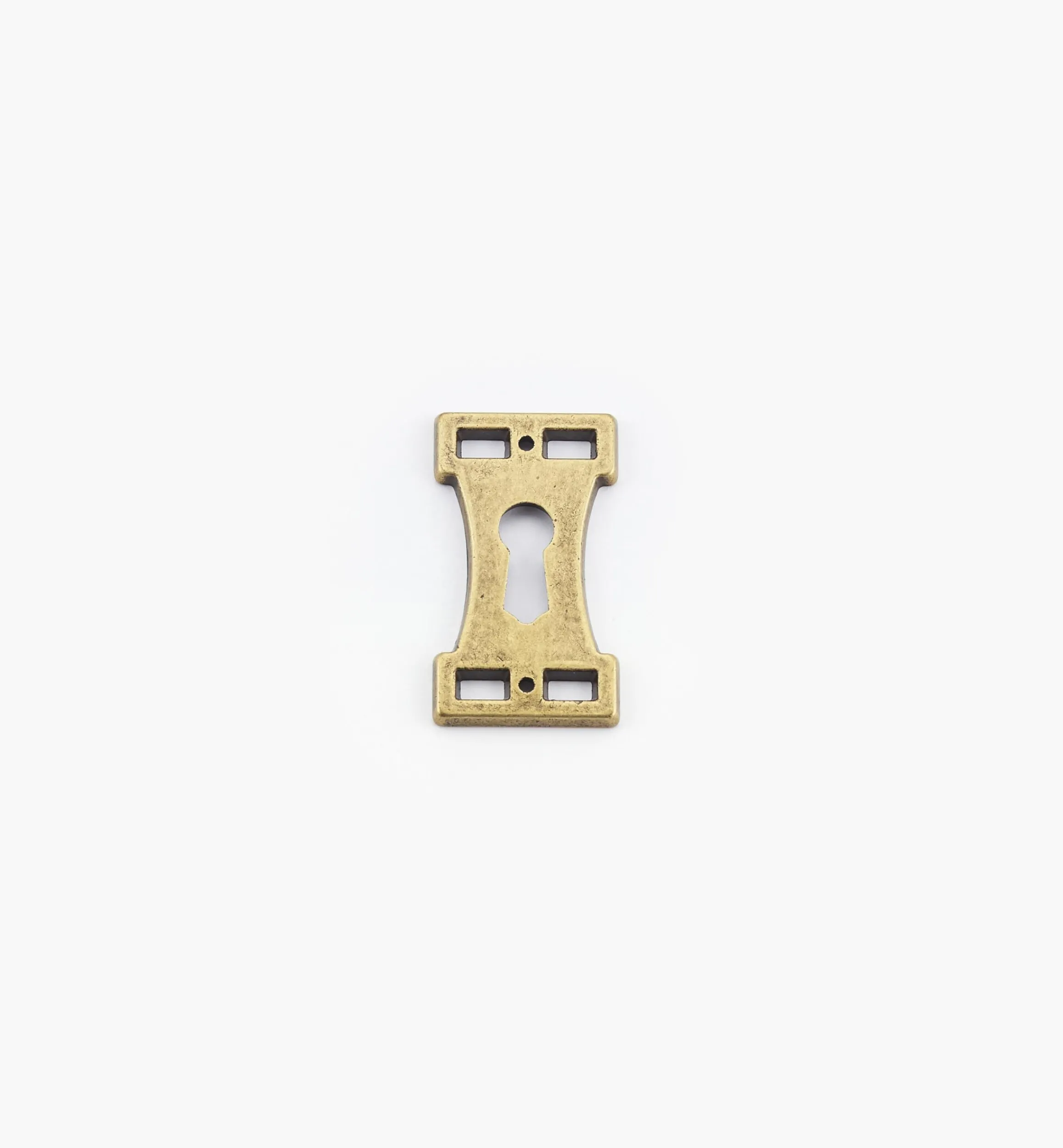 Lee Valley Escutcheons>Arts And Crafts Keyhole Escutcheon
