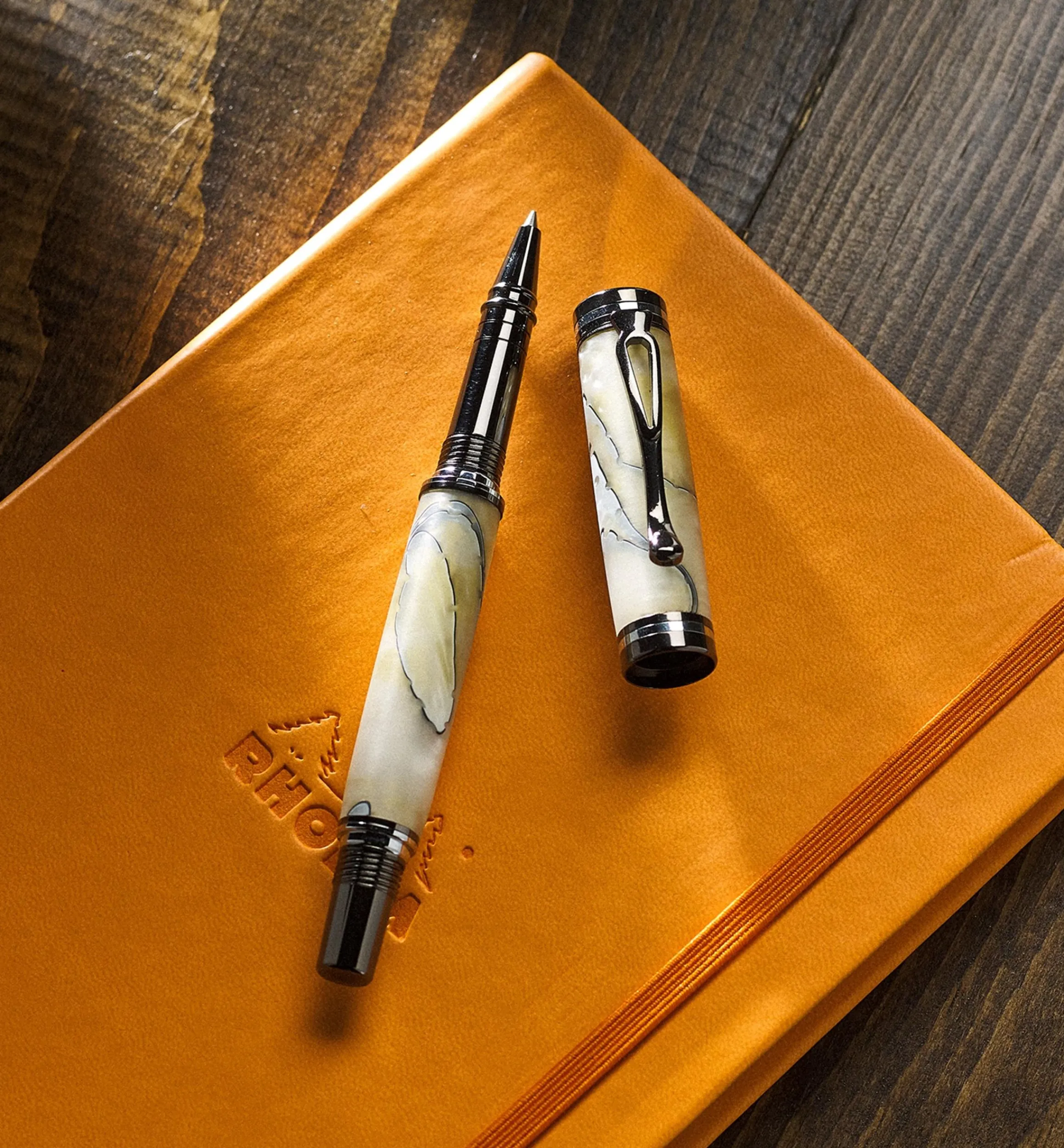 Lee Valley Project Supplies>Atracia Rollerball Pen Hardware