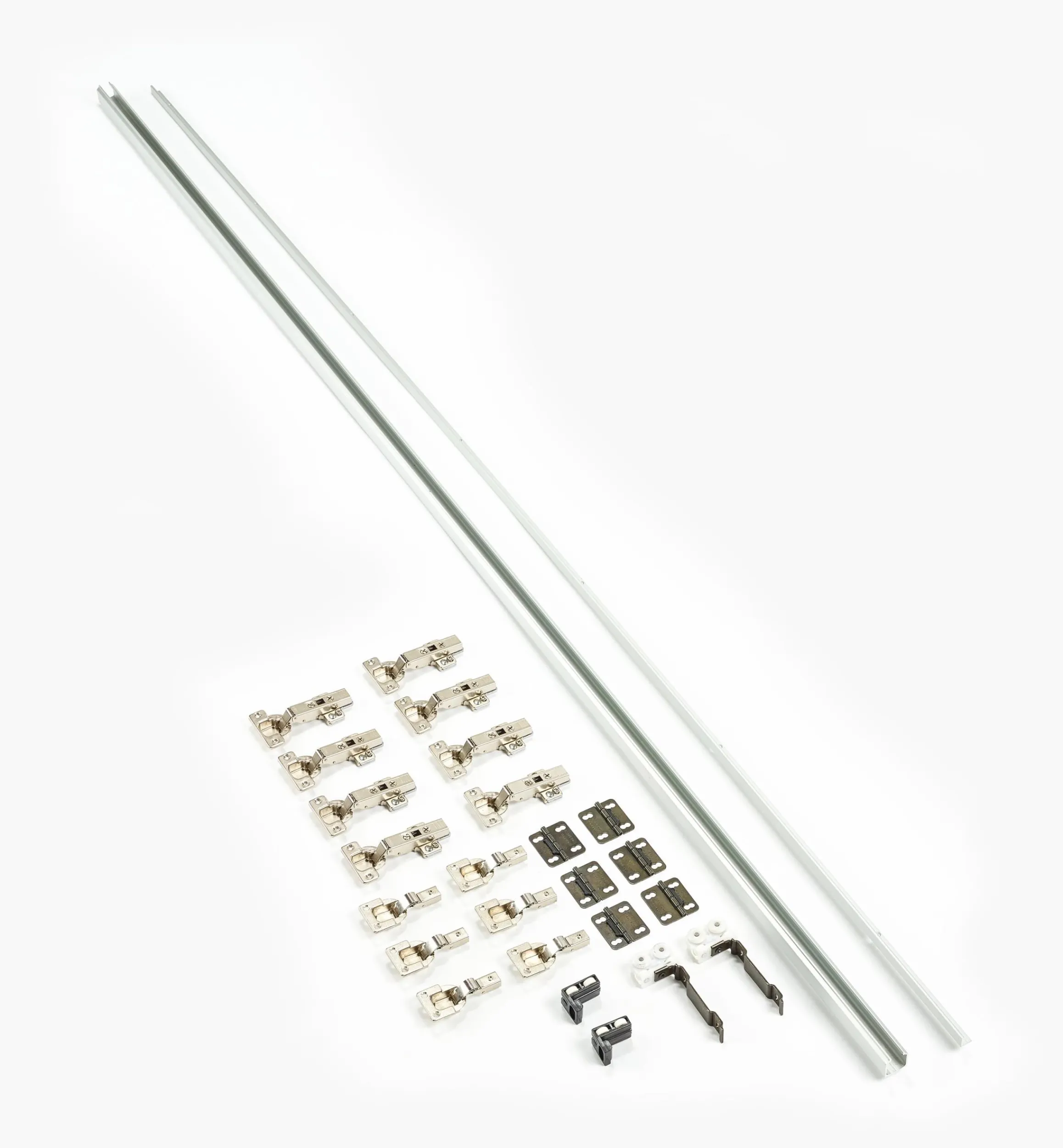 Lee Valley Architectural Hardware>Basic Bifold Cabinet Door Hardware