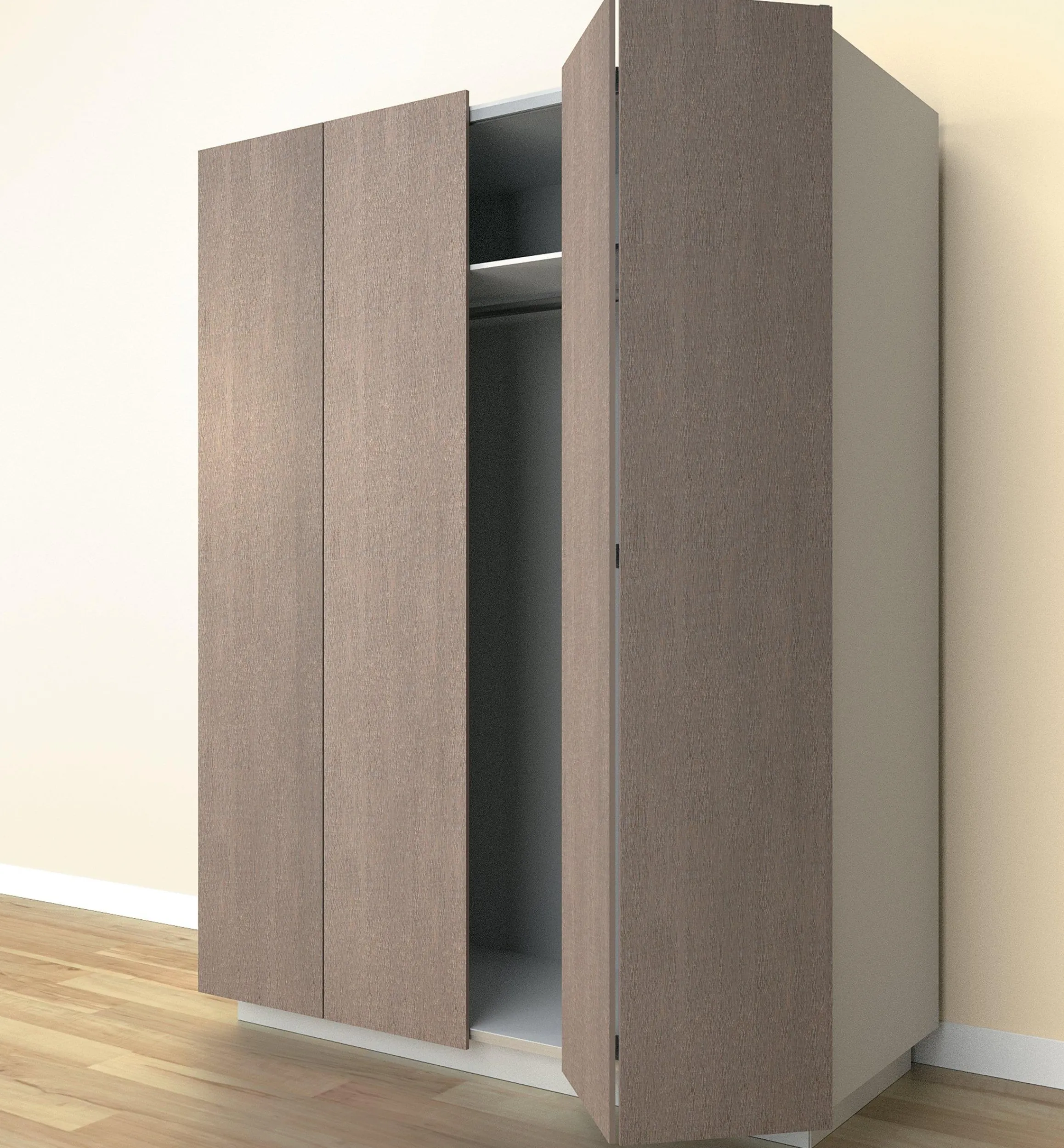 Lee Valley Architectural Hardware>Basic Bifold Cabinet Door Hardware