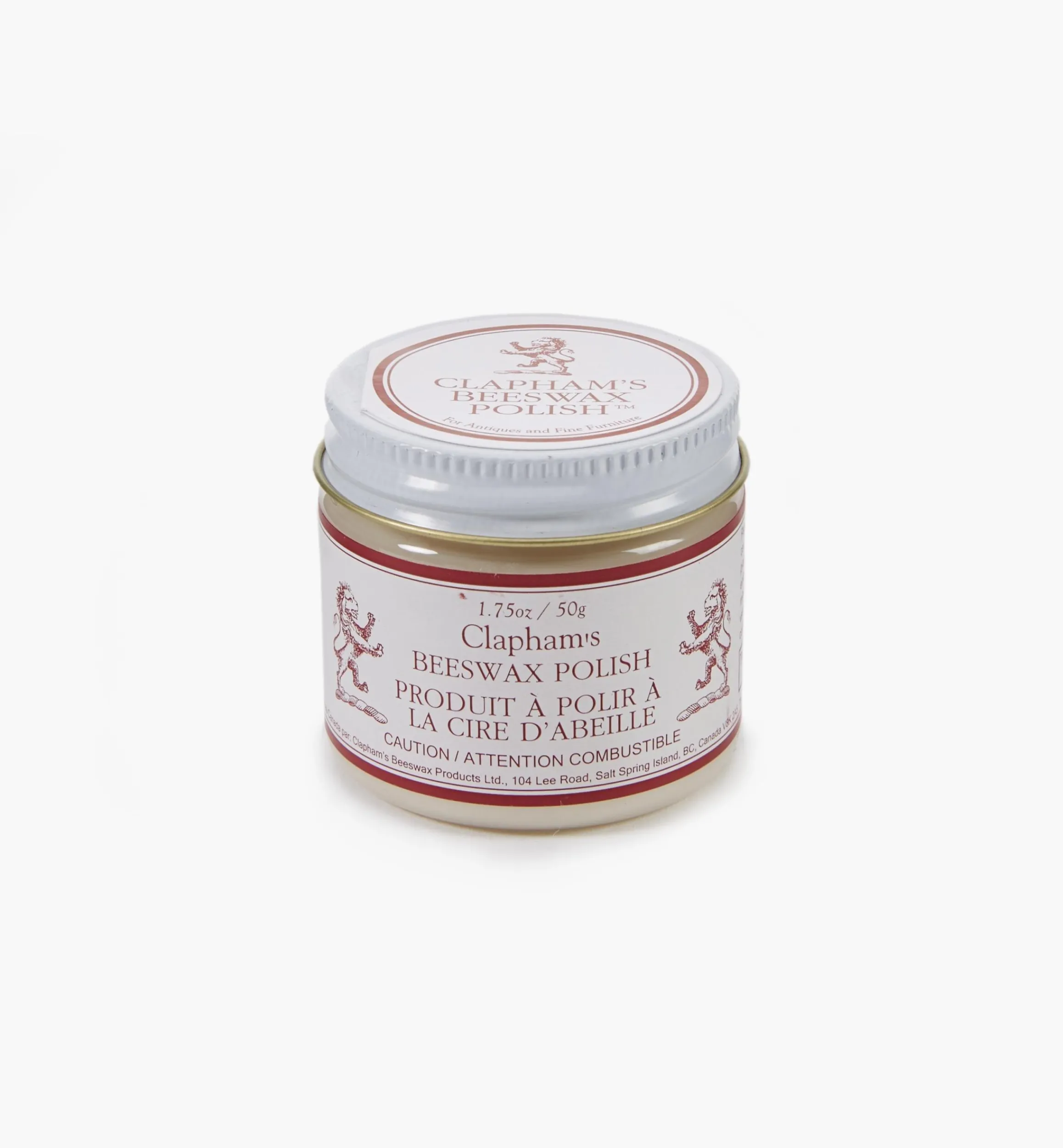 Lee Valley Supplies>Beeswax Polish