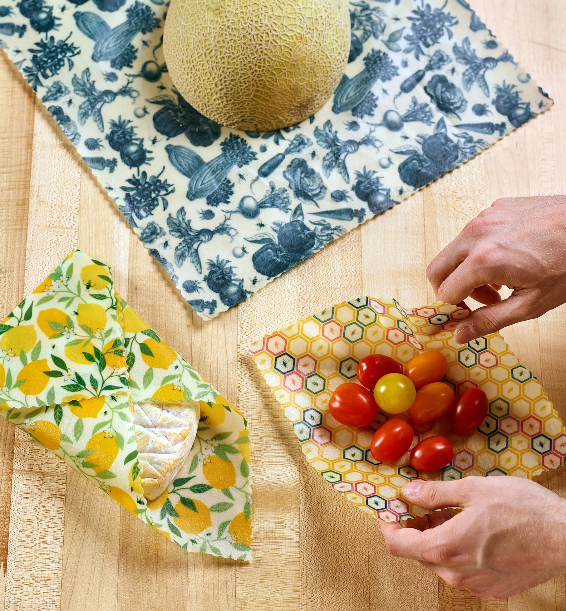 Lee Valley Food Storage>Beeswax Wraps
