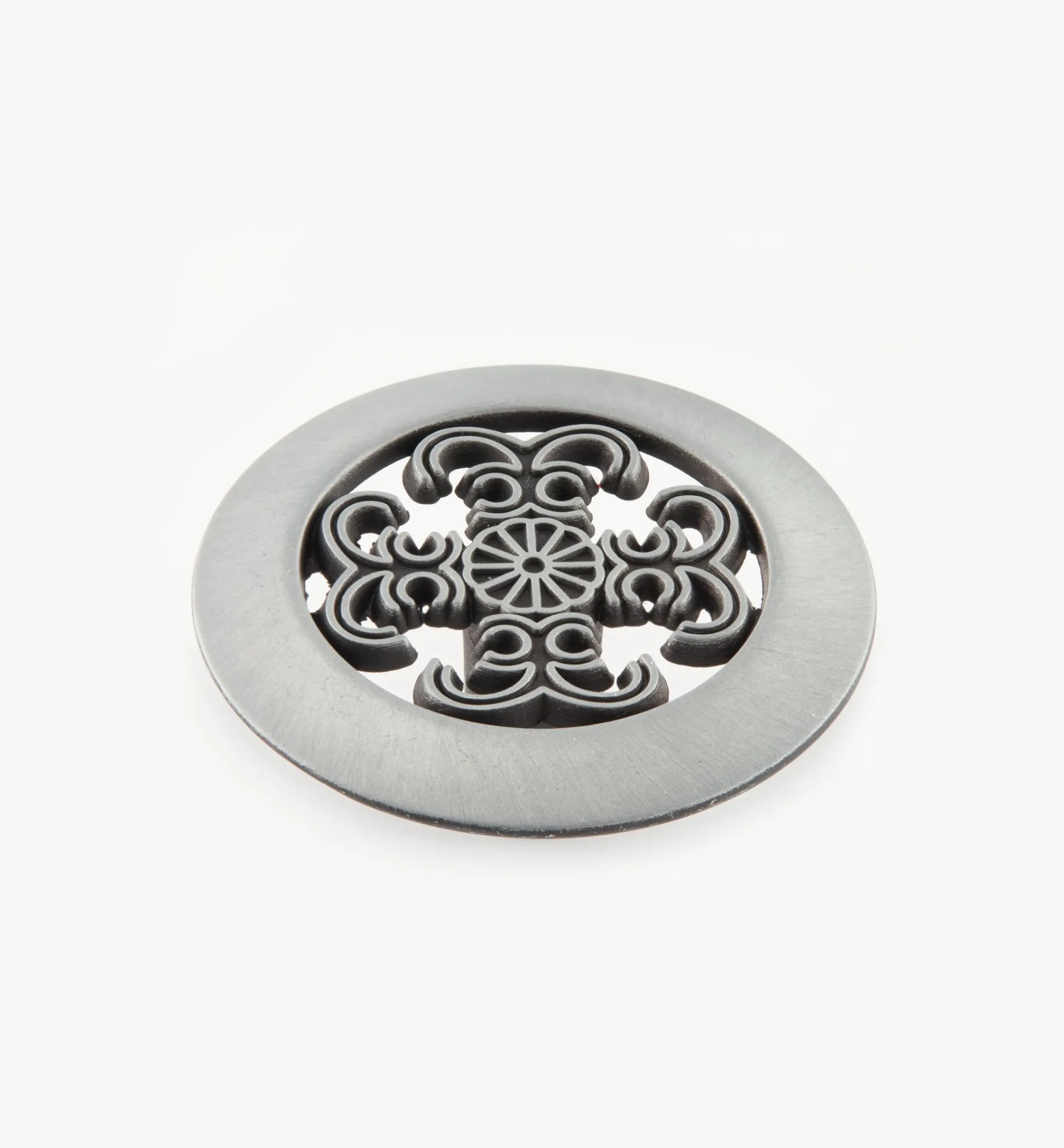 Lee Valley Knobs>Belwith Hickory Filigree Knob