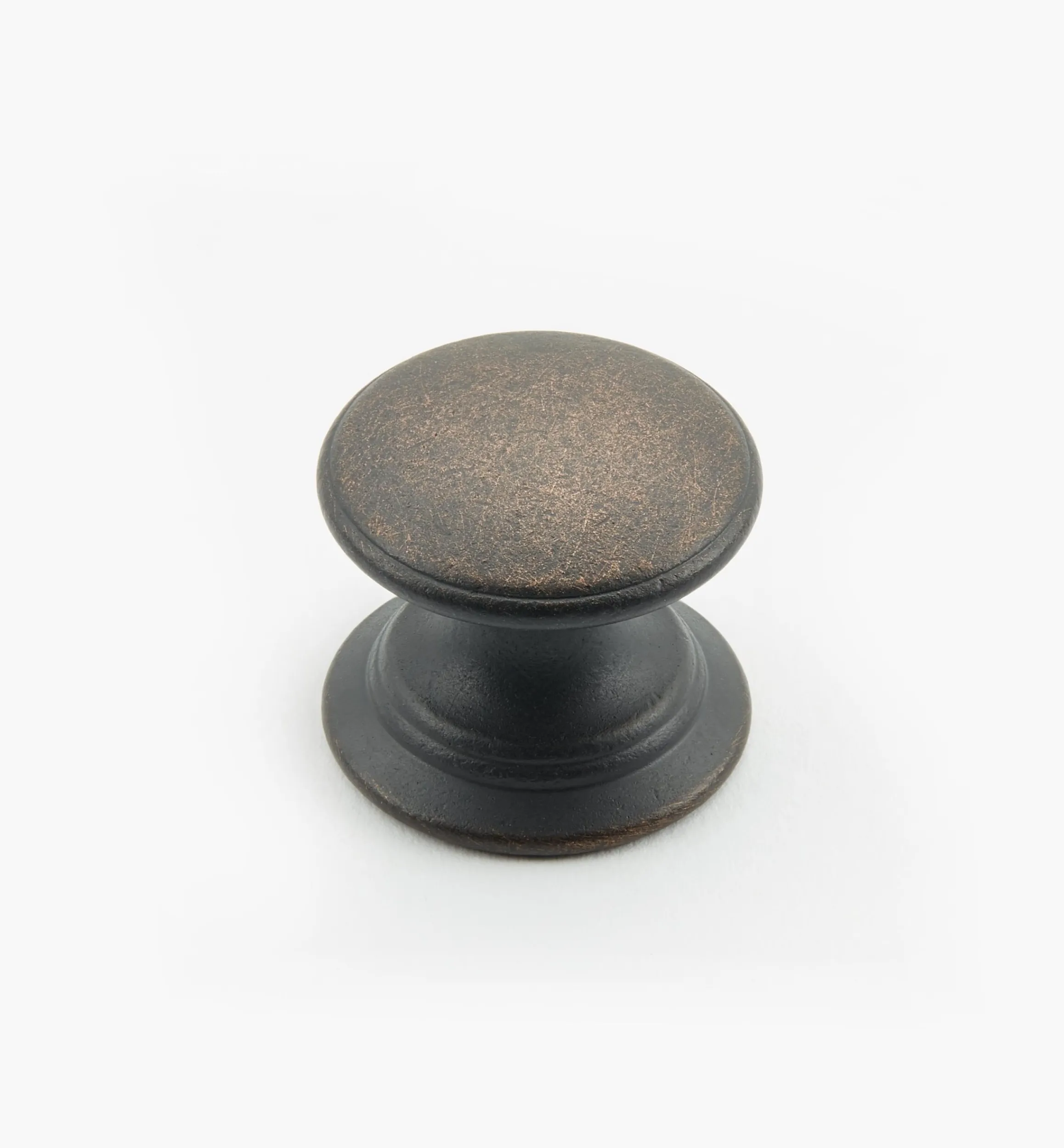 Lee Valley Knobs>Bevelled Brass Round Knobs