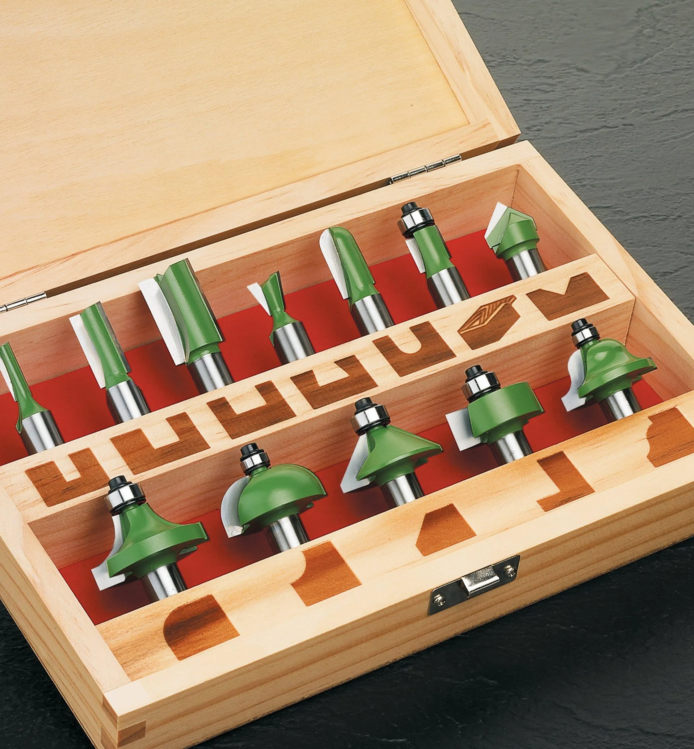 Lee Valley Routing>Boxed Set Of 12 Router Bits