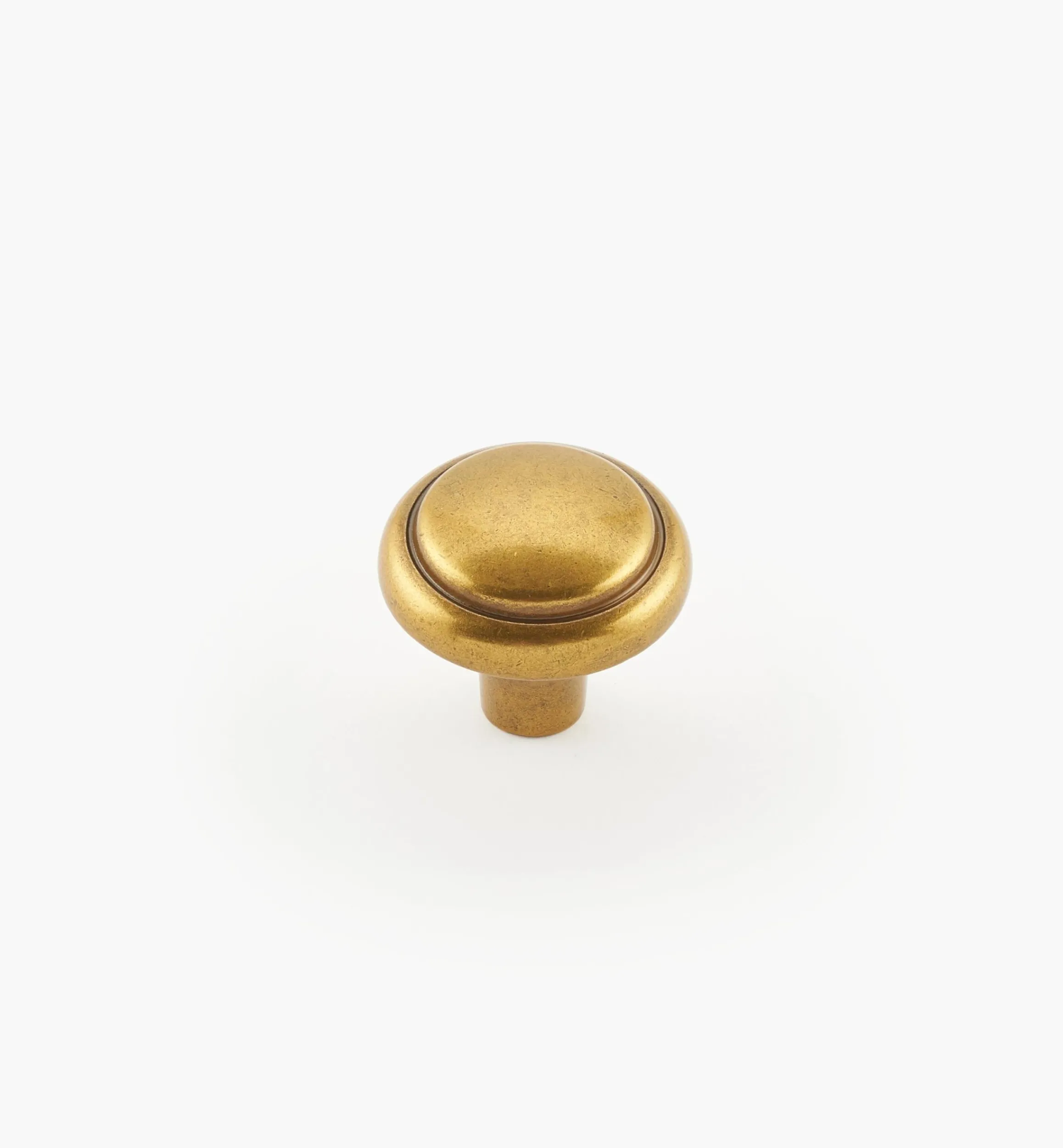 Lee Valley Knobs>Brass And Sterling Traditions Ring Knob