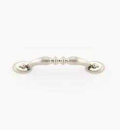Lee Valley Handles>Brass And Sterling Traditions 4 5/8" Handle