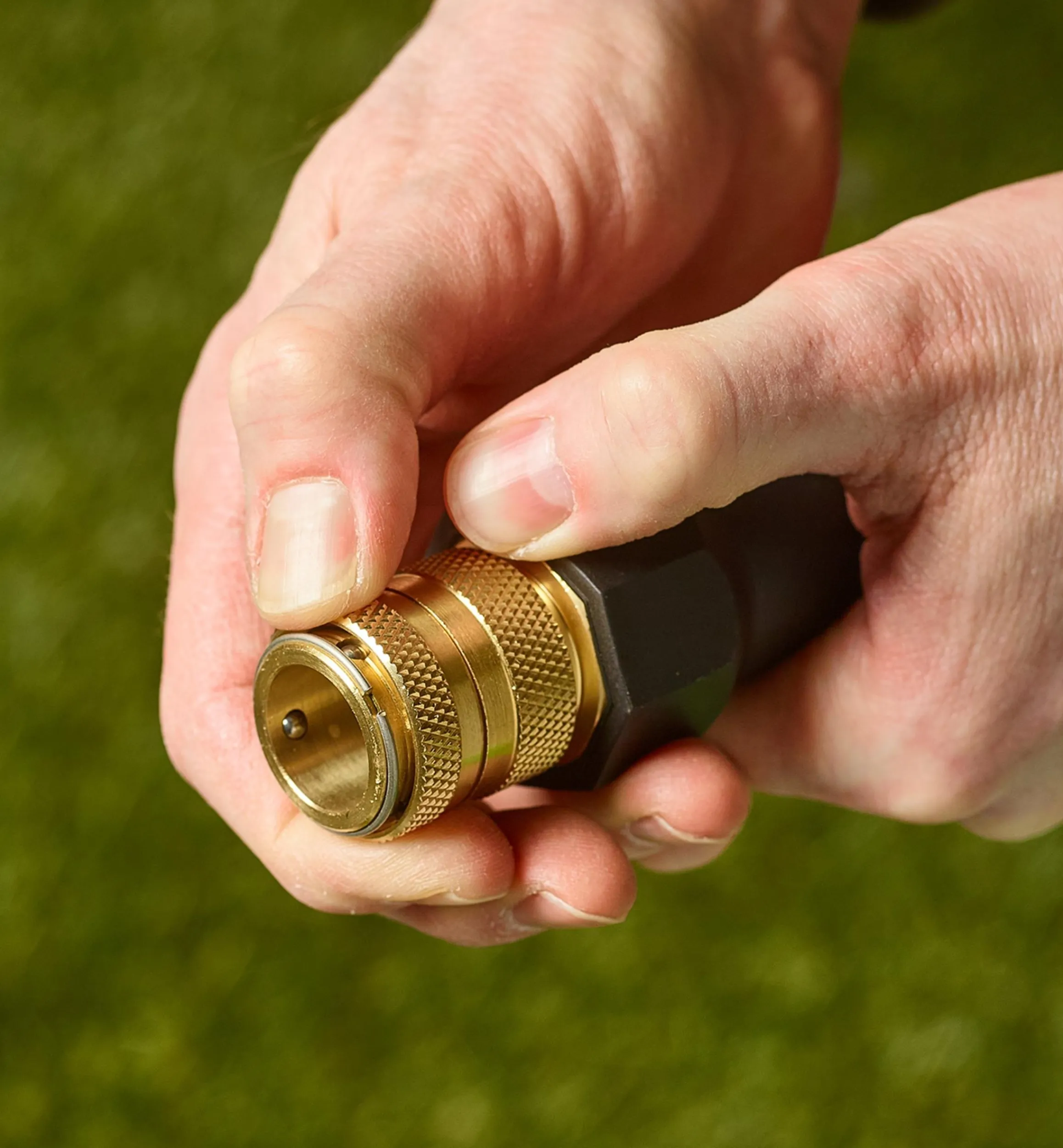Lee Valley Hoses & Accessories>Brass Female Hose-End Quick Coupler