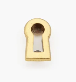 Lee Valley Escutcheons>Brass Flat Spline Escutcheon