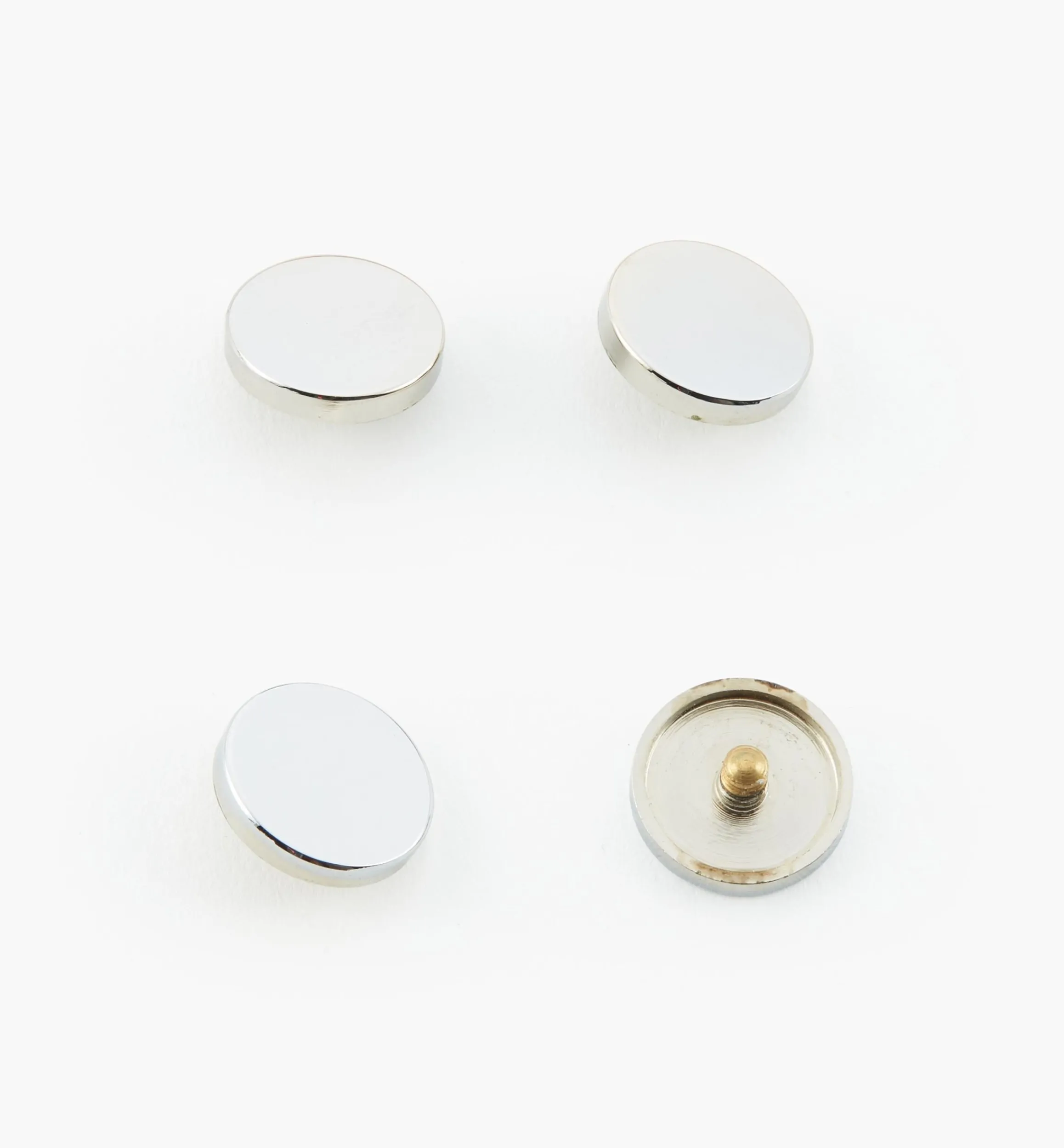 Lee Valley Fasteners>Brass Screw Cover Caps