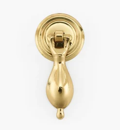 Lee Valley Pulls>Brass Teardrop Pattern Pulls