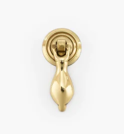 Lee Valley Pulls>Brass Teardrop Pattern Pulls