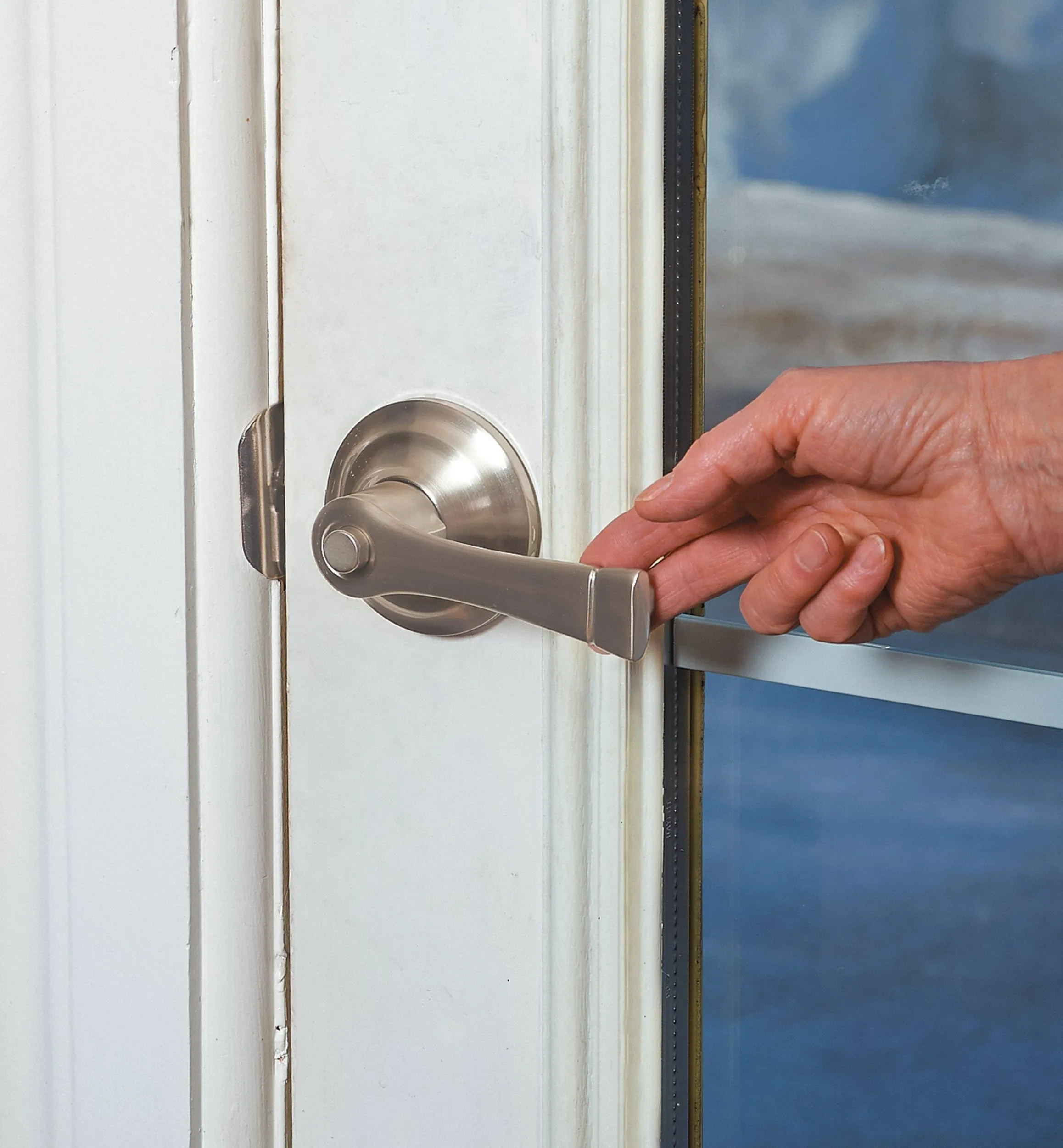 Lee Valley Architectural Hardware>Brinks Push-Pull-Rotate Harper Door Handles