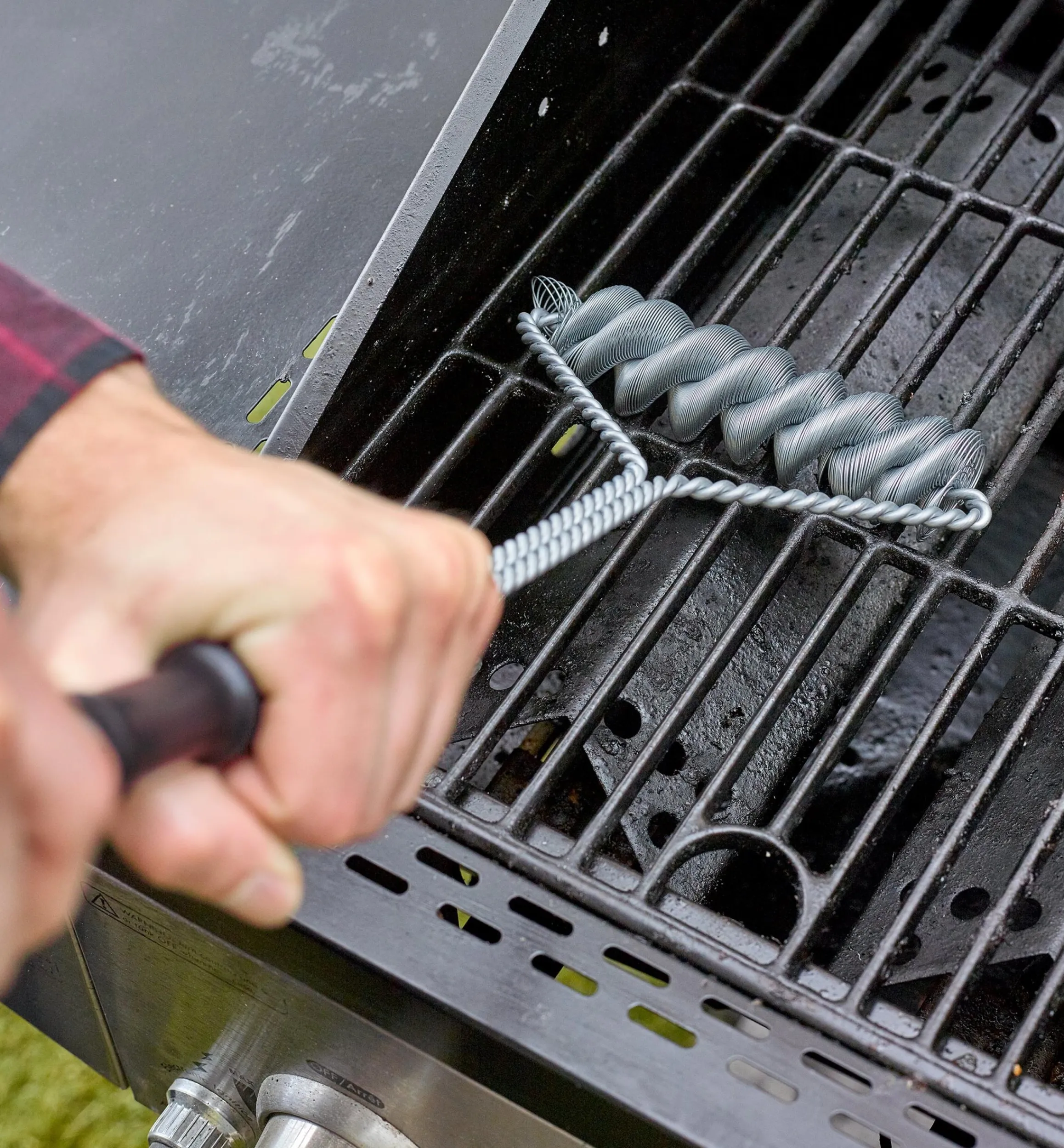 Lee Valley Barbecue>Bristle-Free Barbecue Brush