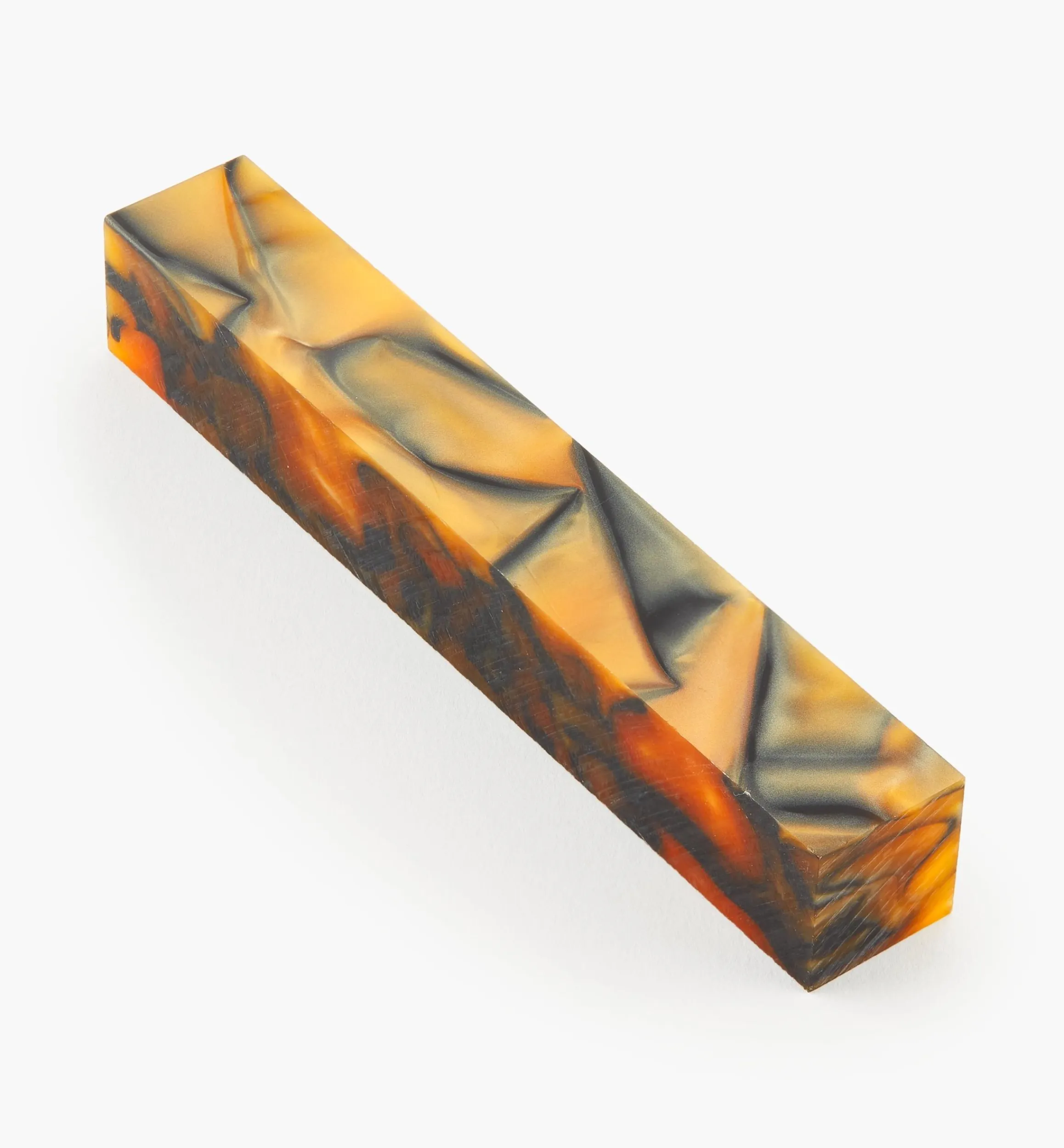 Lee Valley Supplies>Bronze & Black Acrylic Acetate Pen Blank