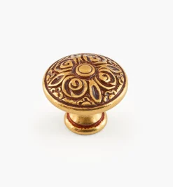 Lee Valley Knobs>Bronze Patina Knob