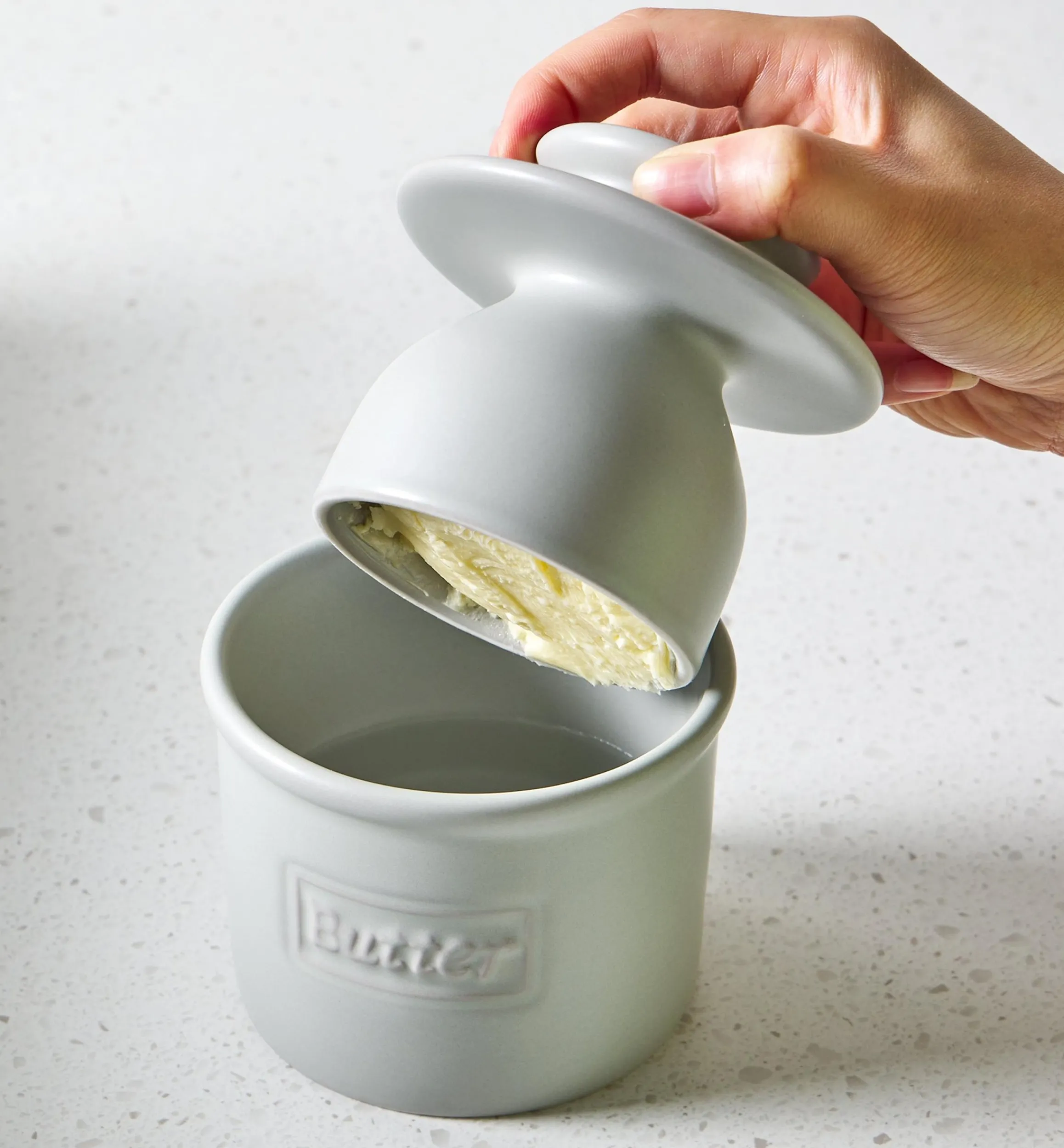 Lee Valley Food Storage>Butter Bell Crock