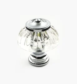 Lee Valley Knobs>Capped Glass Knob