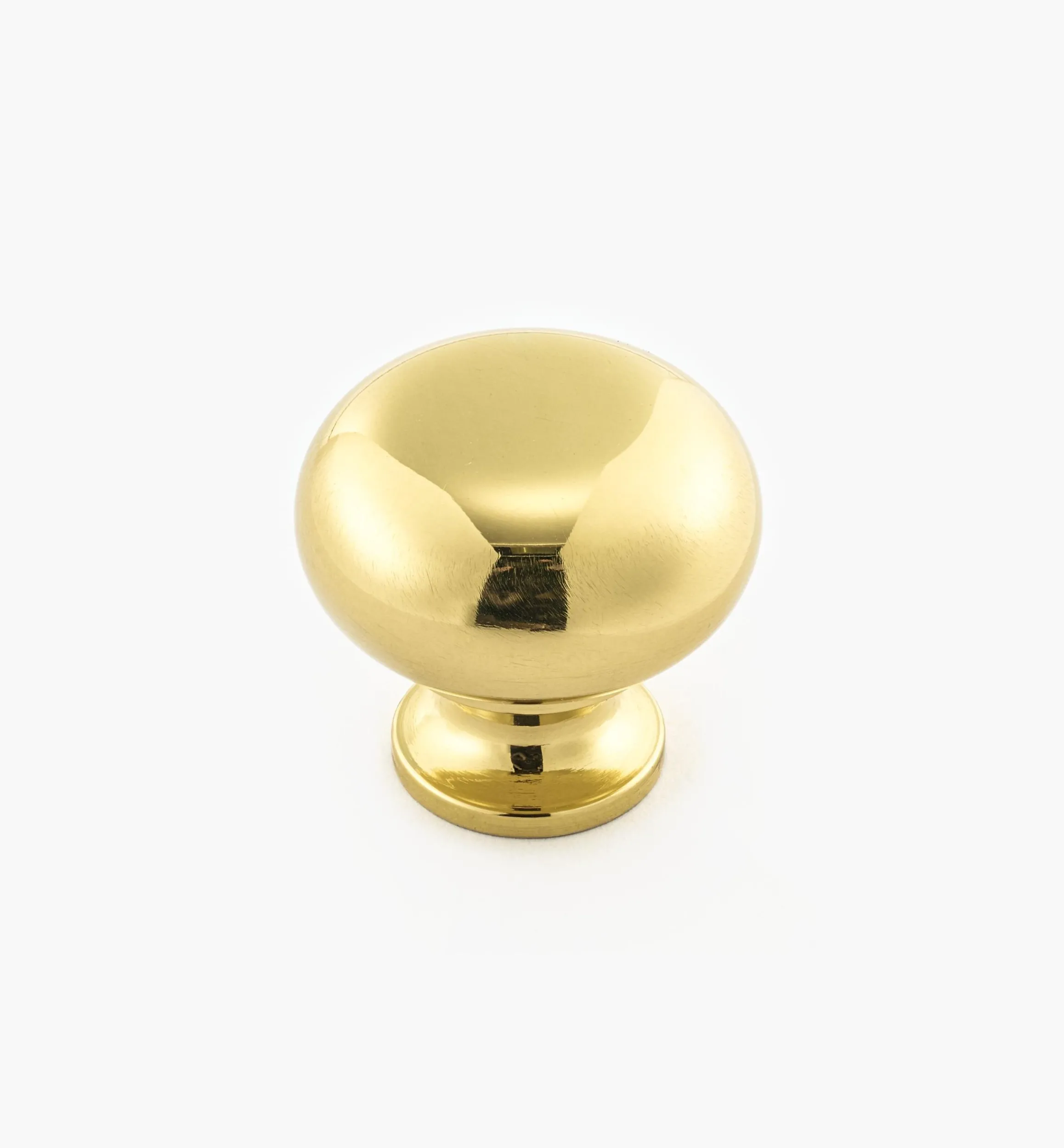 Lee Valley Knobs>Cast Brass Domed Knob