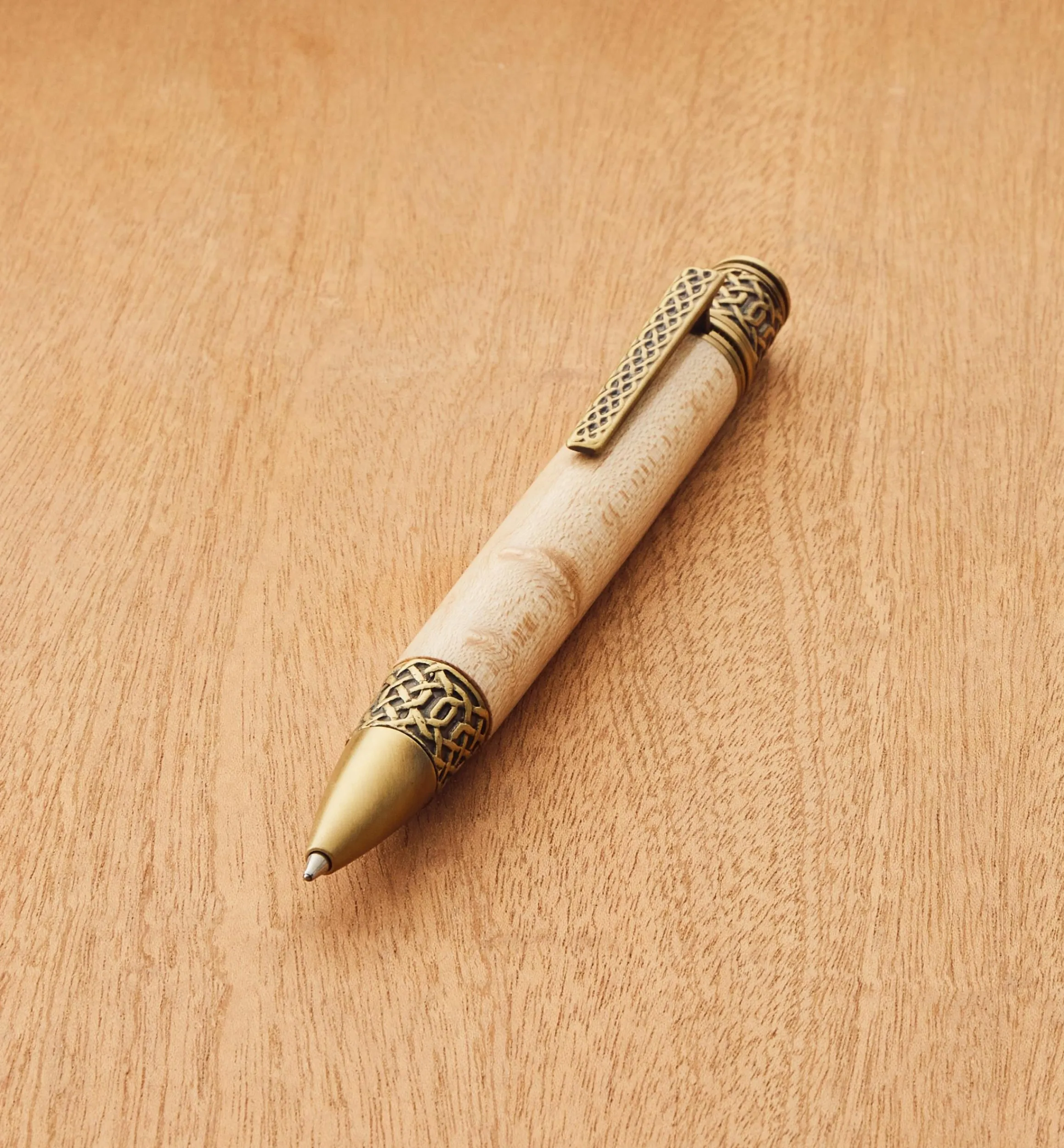 Lee Valley Project Supplies>Celtic Ballpoint Twist Pen Hardware