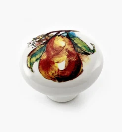 Lee Valley Knobs>Ceramic Pear Knob