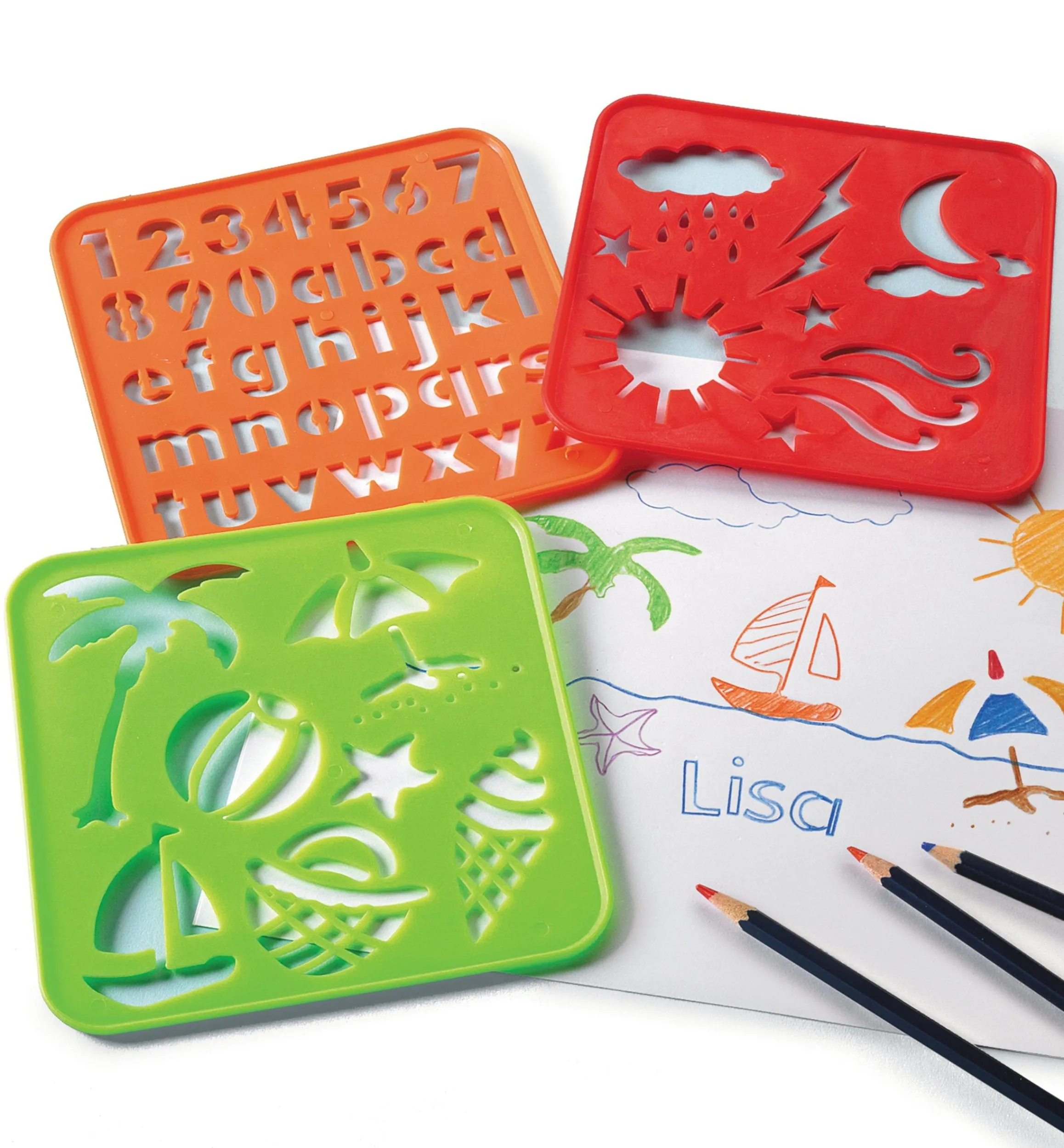 Lee Valley Toys & Games>Children's Drawing Stencils