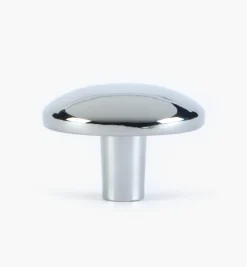 Lee Valley Knobs>Chrome-Plate Sunnyside Knob