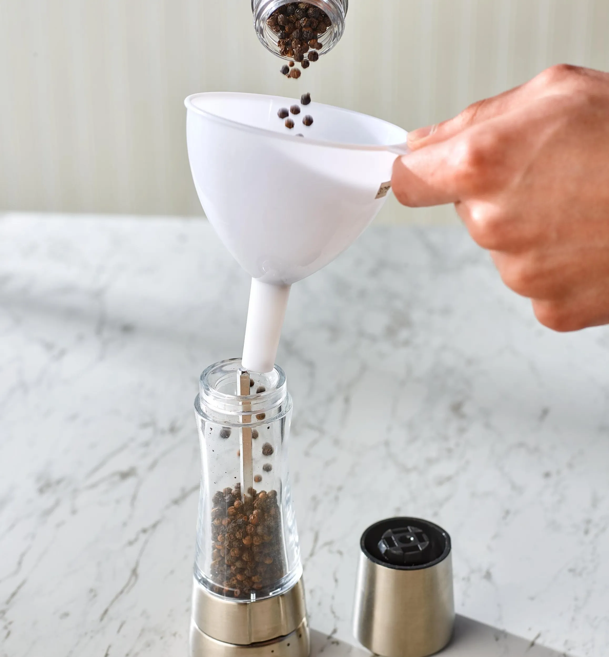 Lee Valley Kitchen Tools>Cole & Mason Salt & Pepper Mill Set