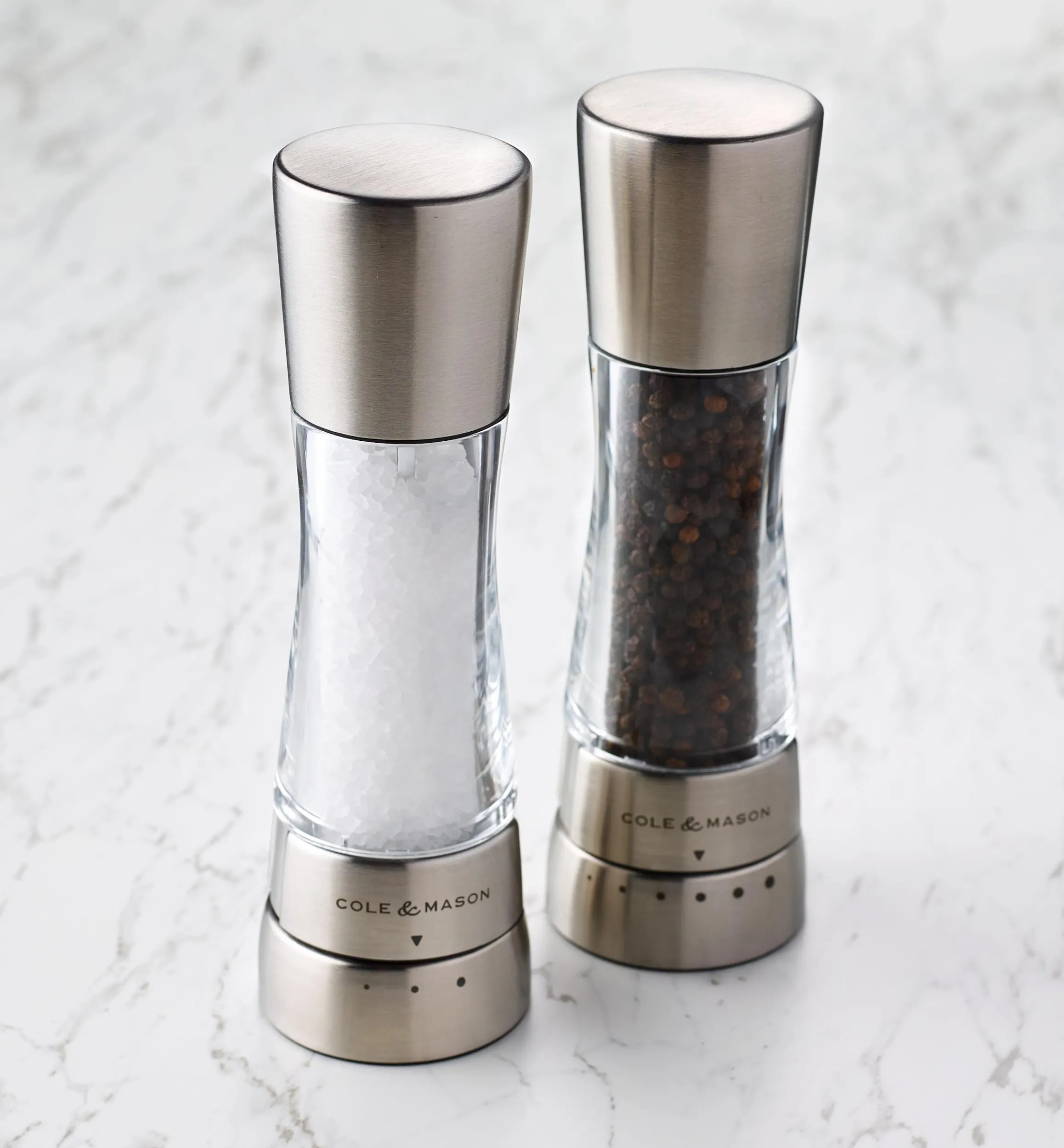 Lee Valley Kitchen Tools>Cole & Mason Salt & Pepper Mill Set