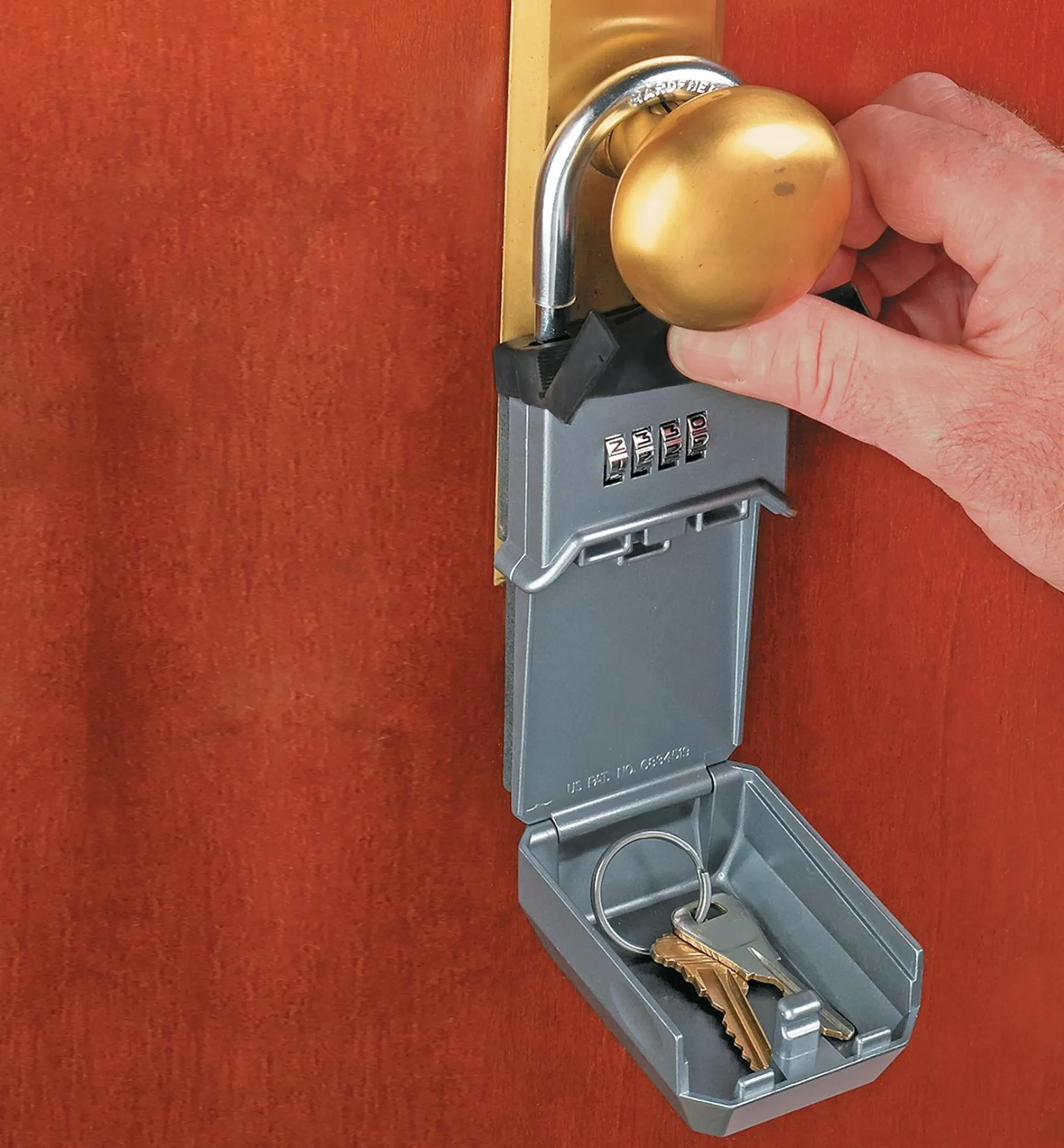 Lee Valley Locks>Combination Key Lockbox With Shackle